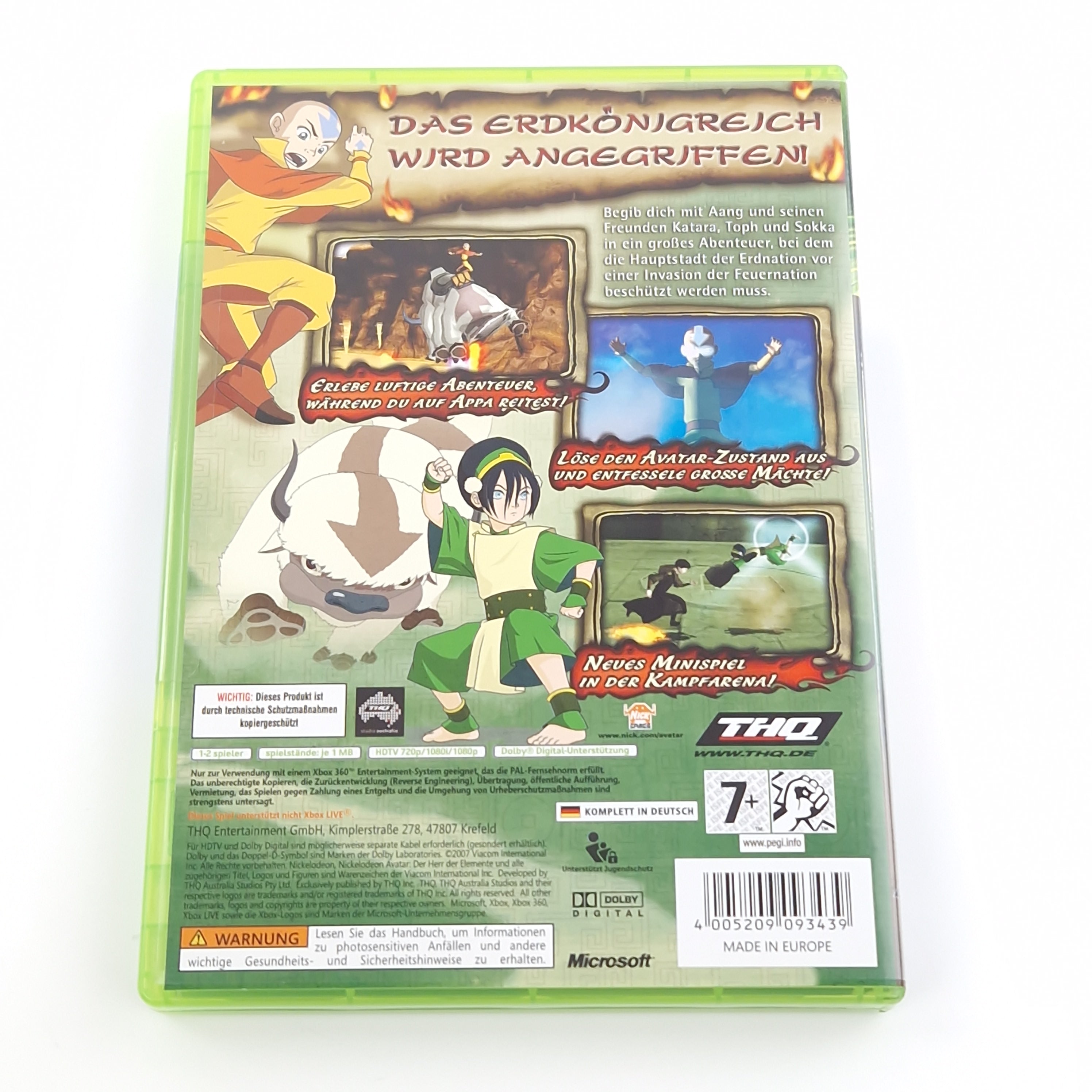 Xbox 360 Spiel – Avatar Erde brennt (OVP PAL)