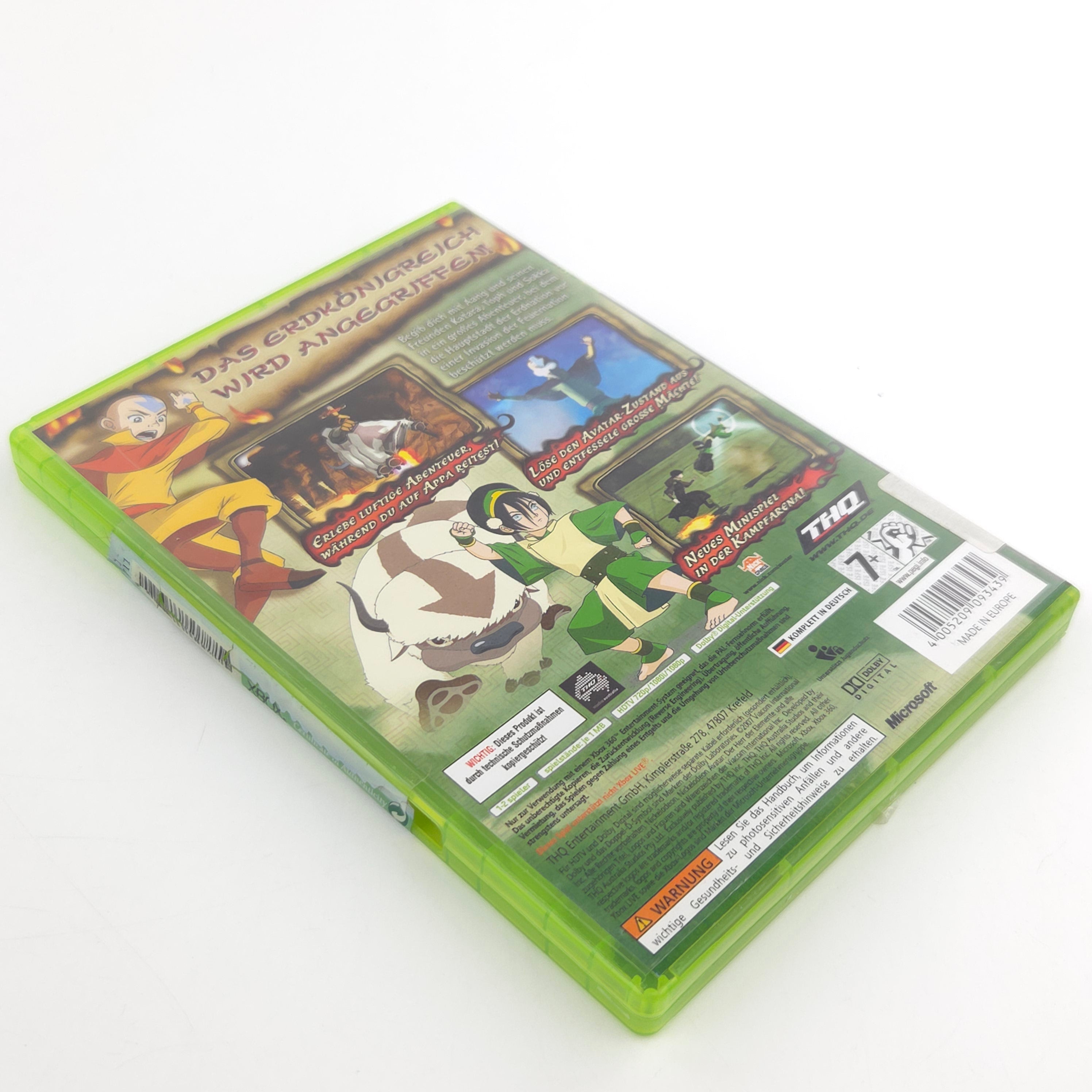 Xbox 360 Spiel – Avatar Der Herr Der Elemente OVP