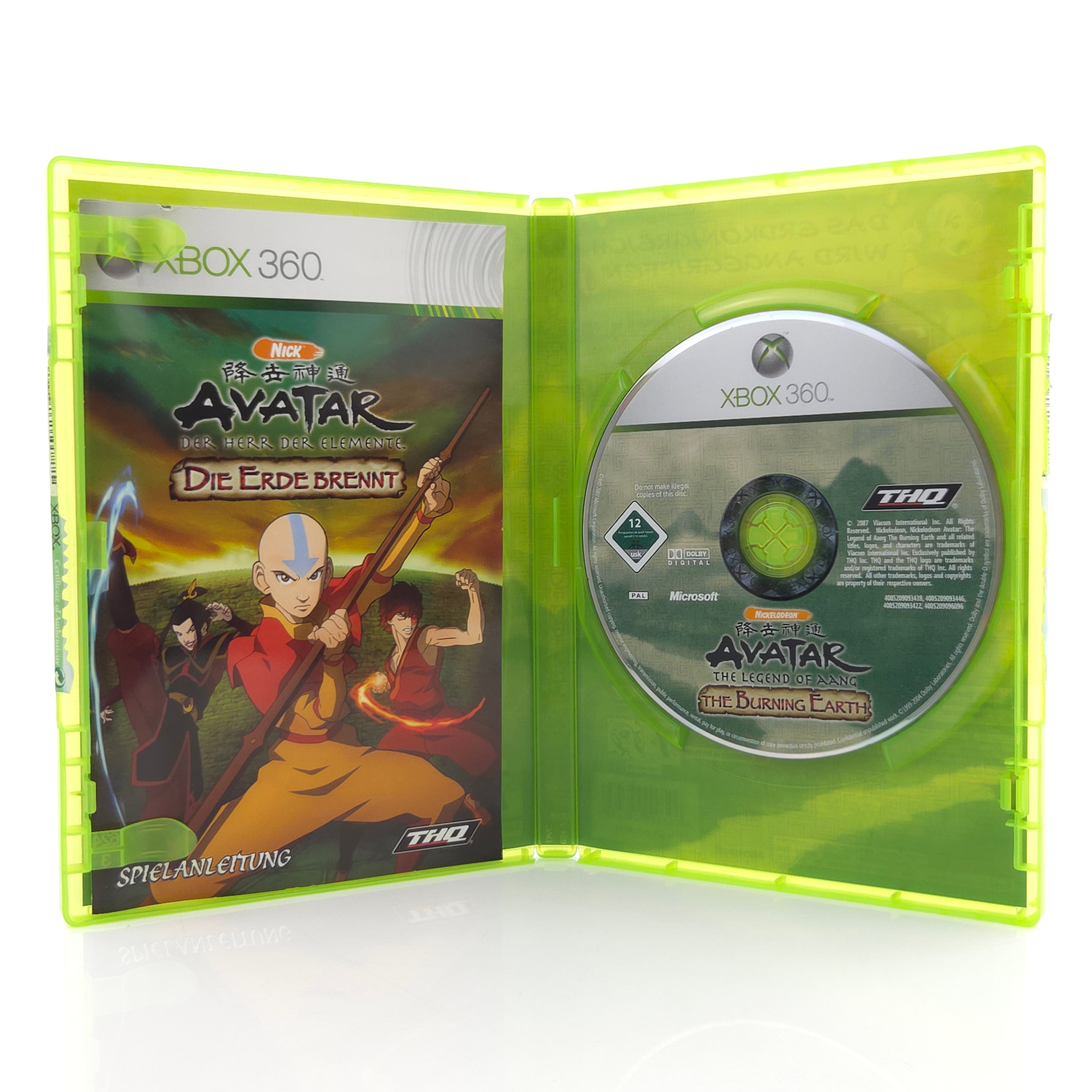Xbox 360 Spiel – Avatar Der Herr Der Elemente OVP