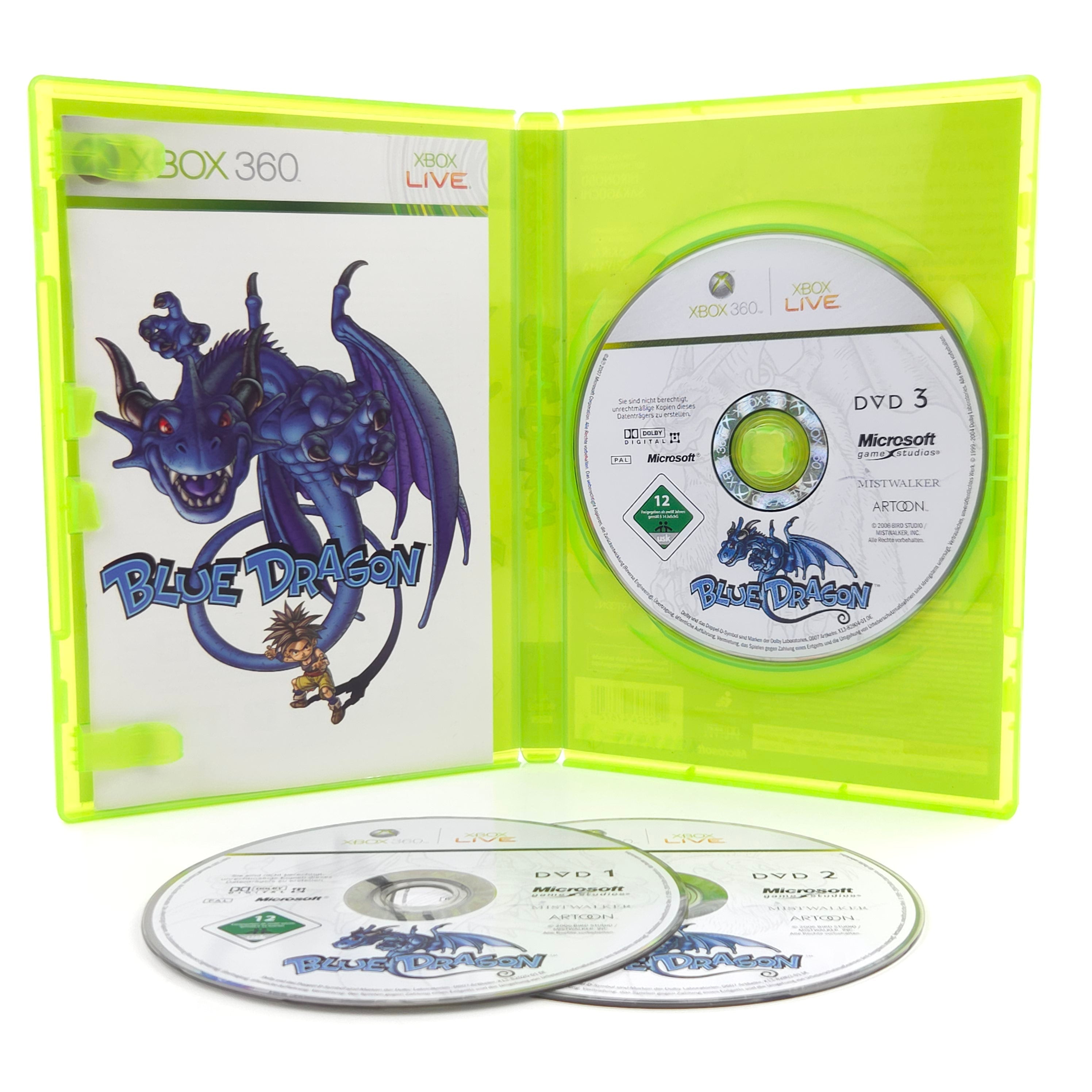 Xbox 360 Spiel – Blue Dragon (OVP PAL DE)