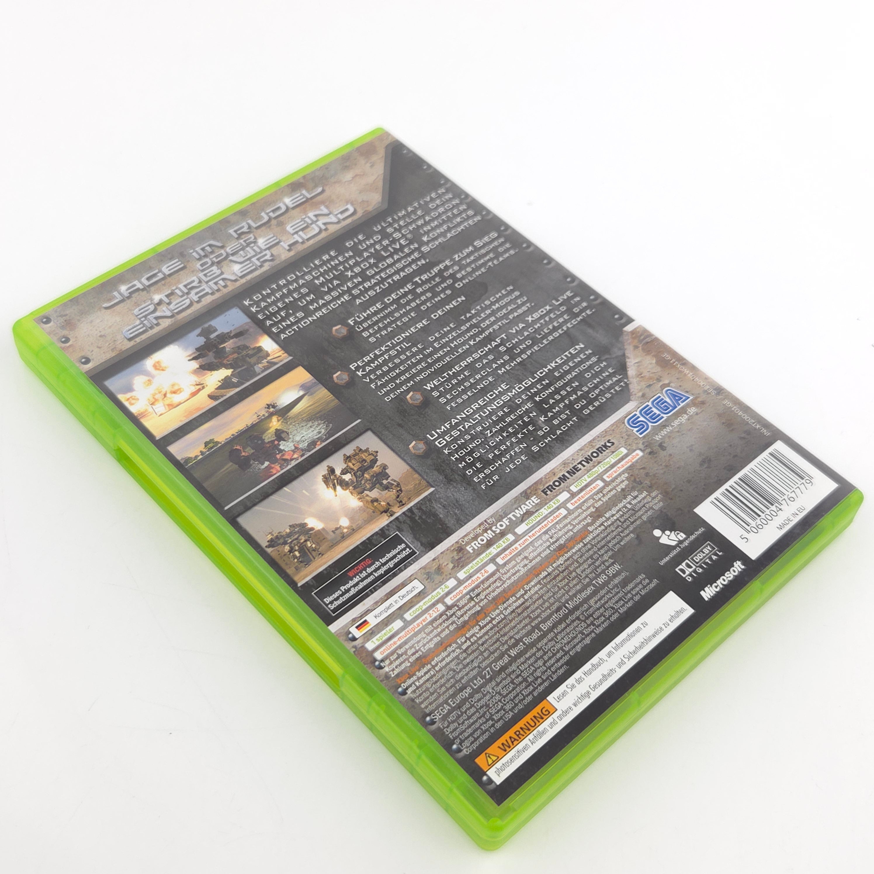 Xbox 360 Spiel – Chromehounds (DE PAL OVP)