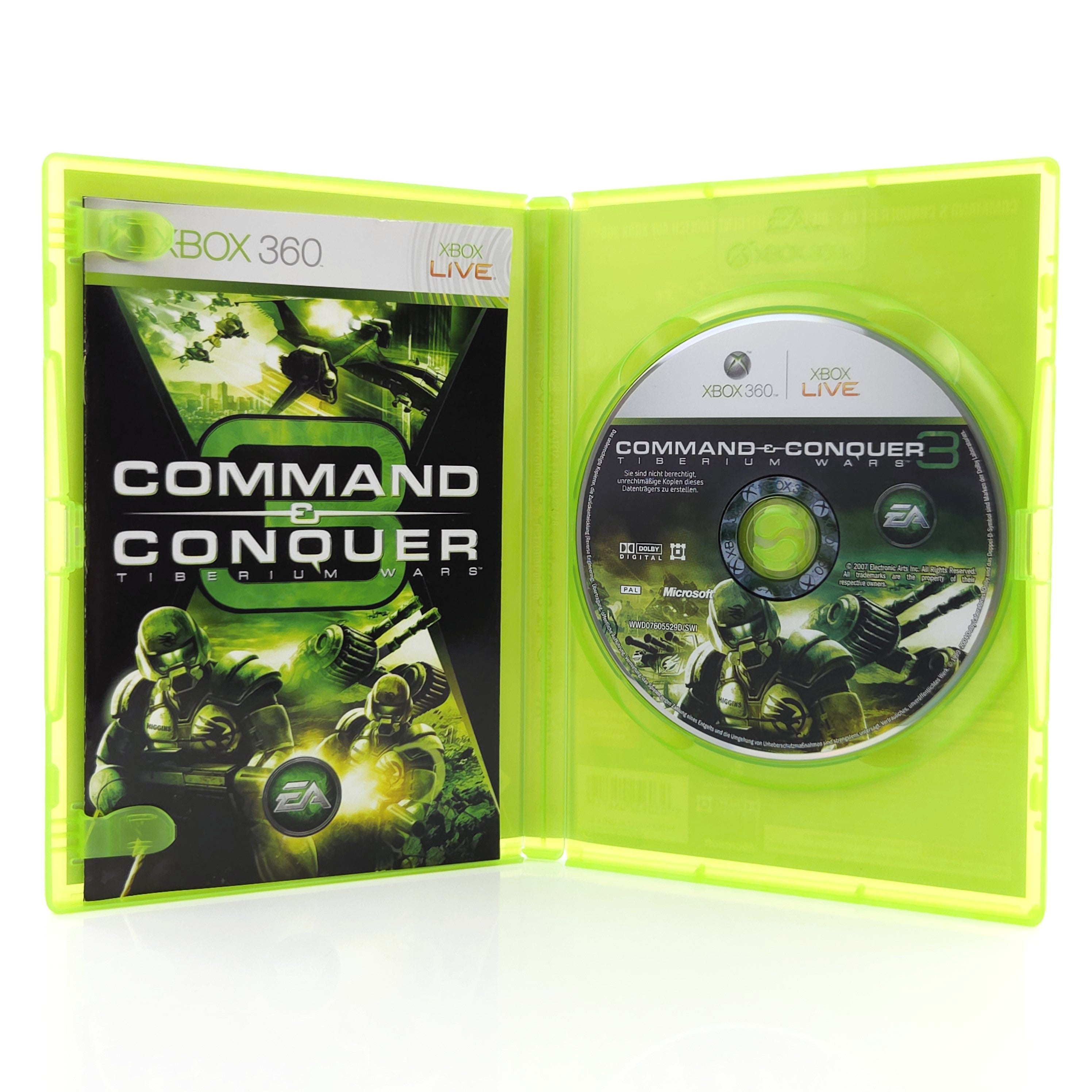 Xbox 360 Spiel – Command & Conquer Tiberium Wars OVP