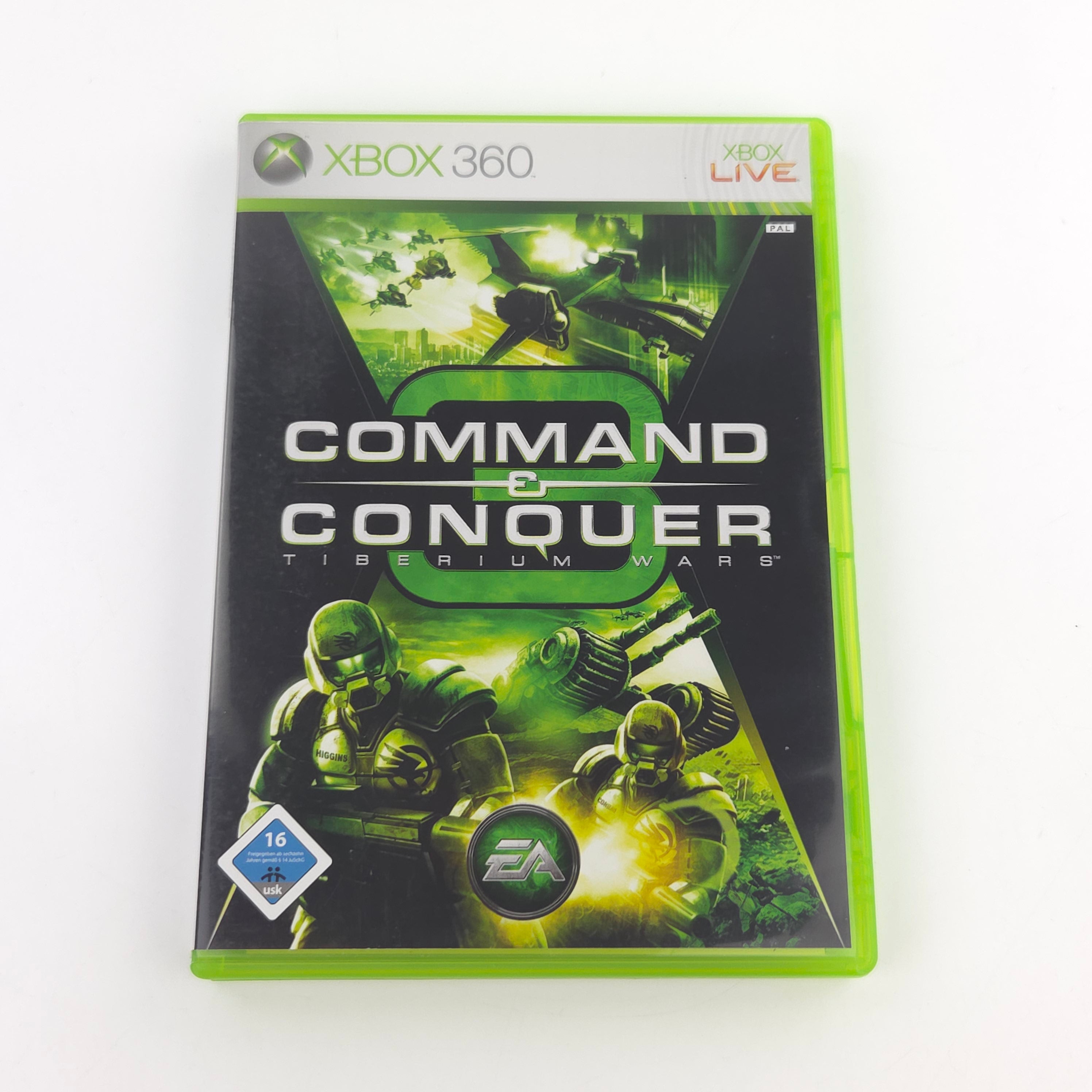 Xbox 360 Spiel – Command & Conquer Tiberium Wars OVP