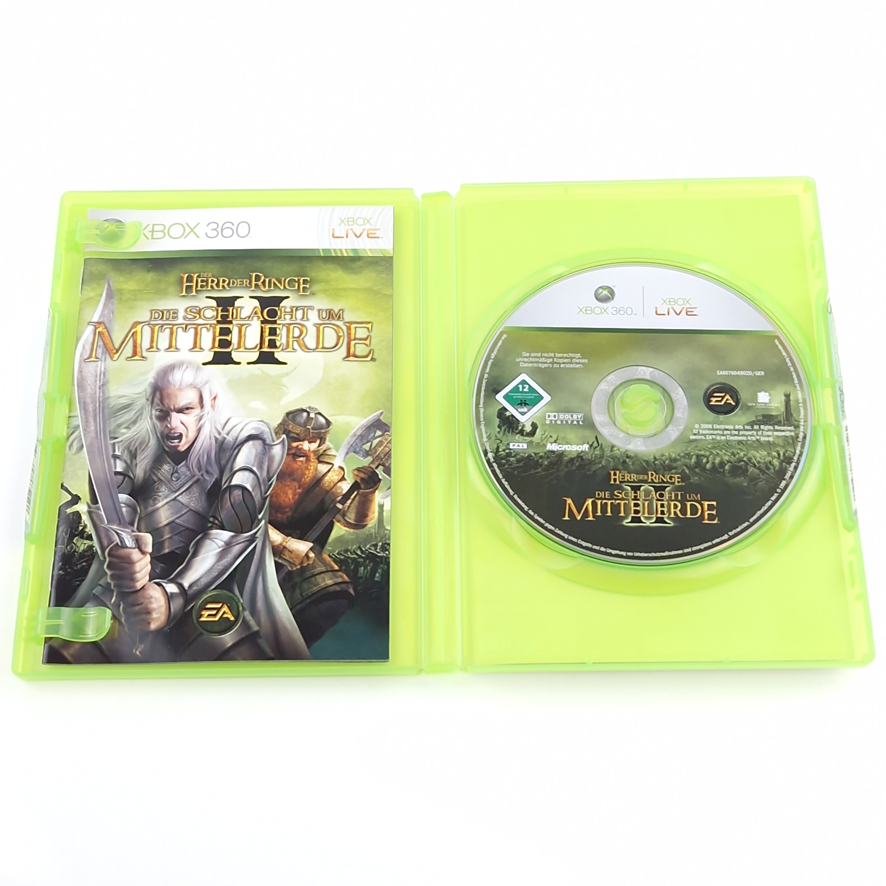 Xbox 360 Spiel – Der Herr der Ringe Mittelerde II (OVP)