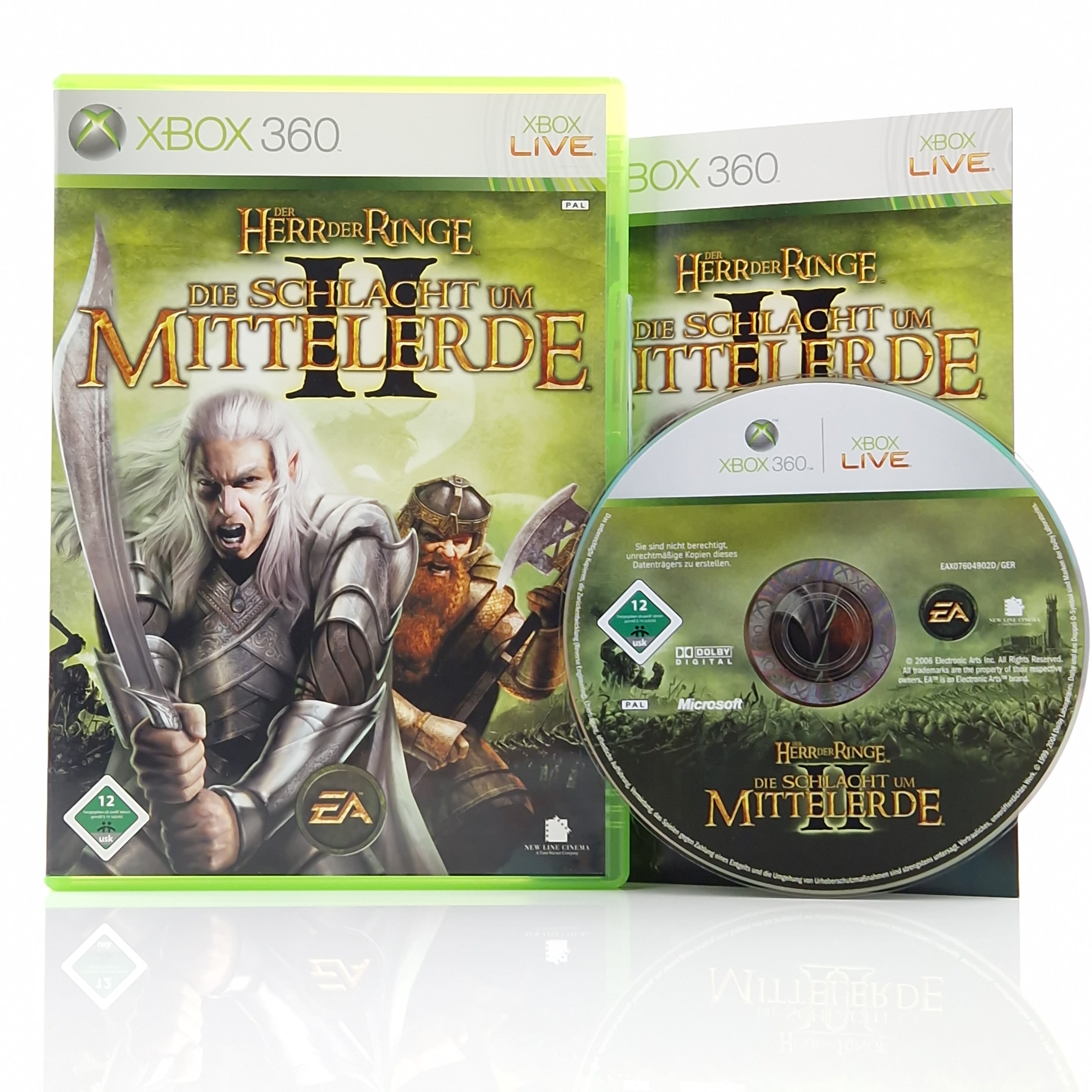 Xbox 360 Spiel – Der Herr der Ringe Mittelerde II (OVP)