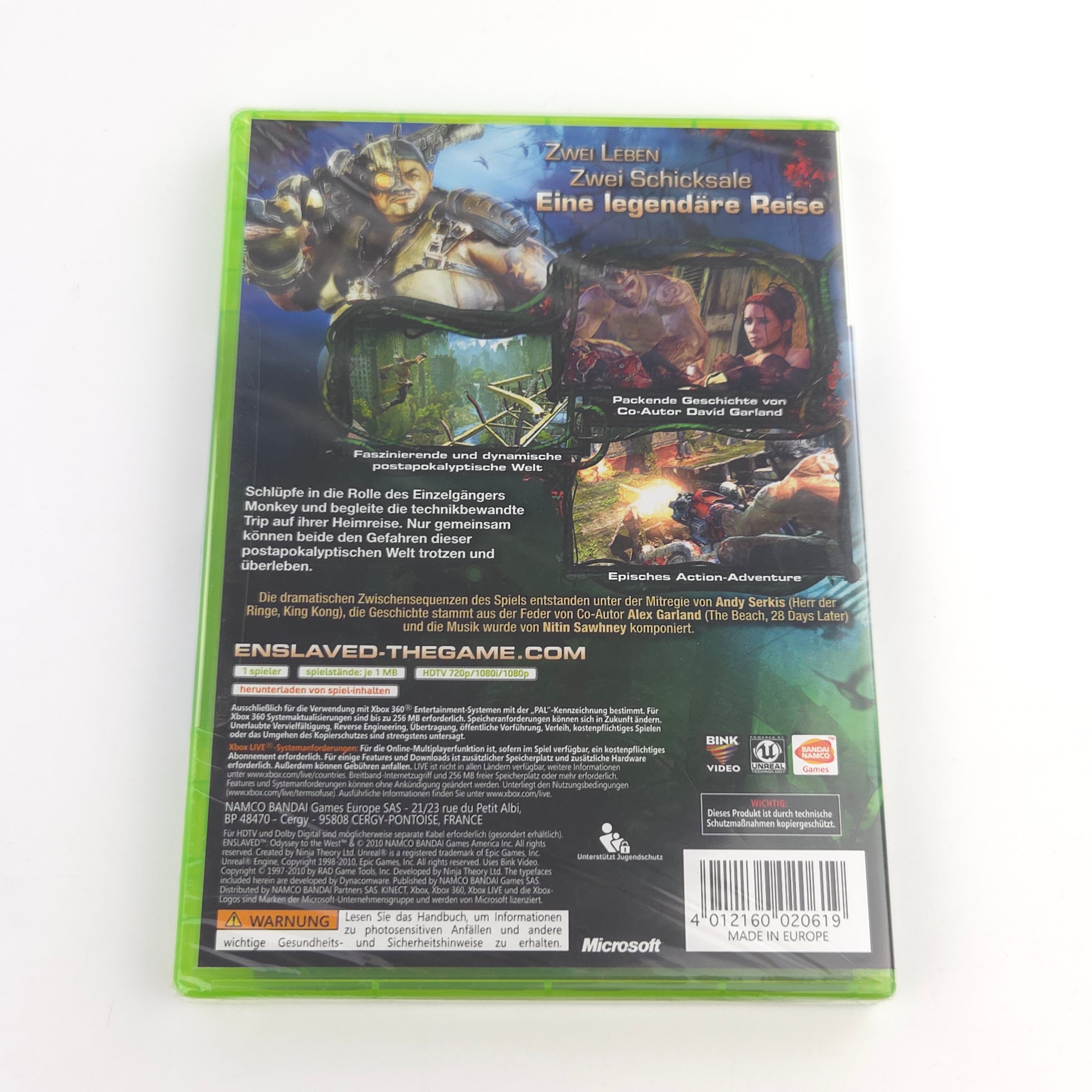 Xbox 360 Spiel – Enslaved Odyssey to the West (Neu)