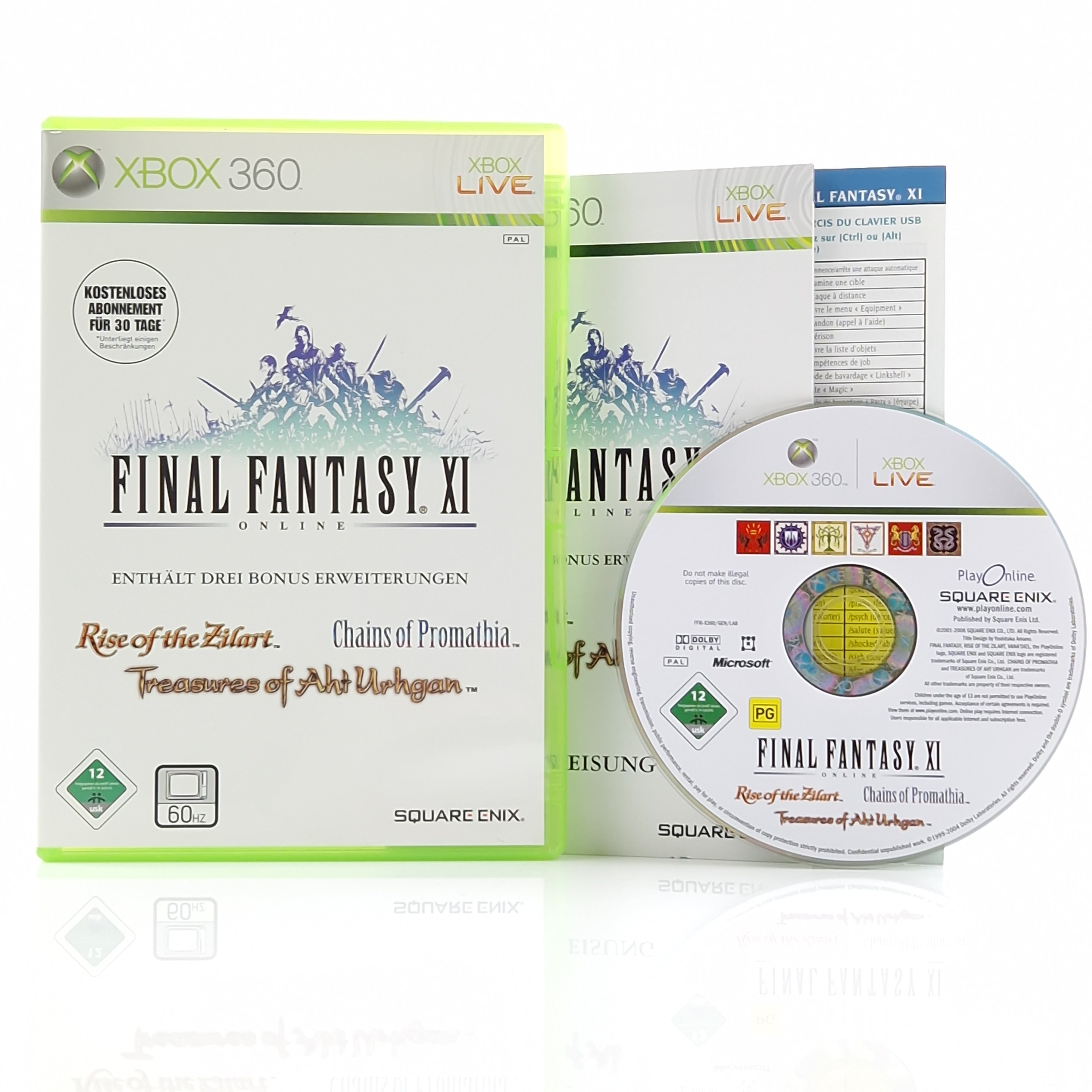 Xbox 360 Spiel – Final Fantasy XI Online (OVP PAL)