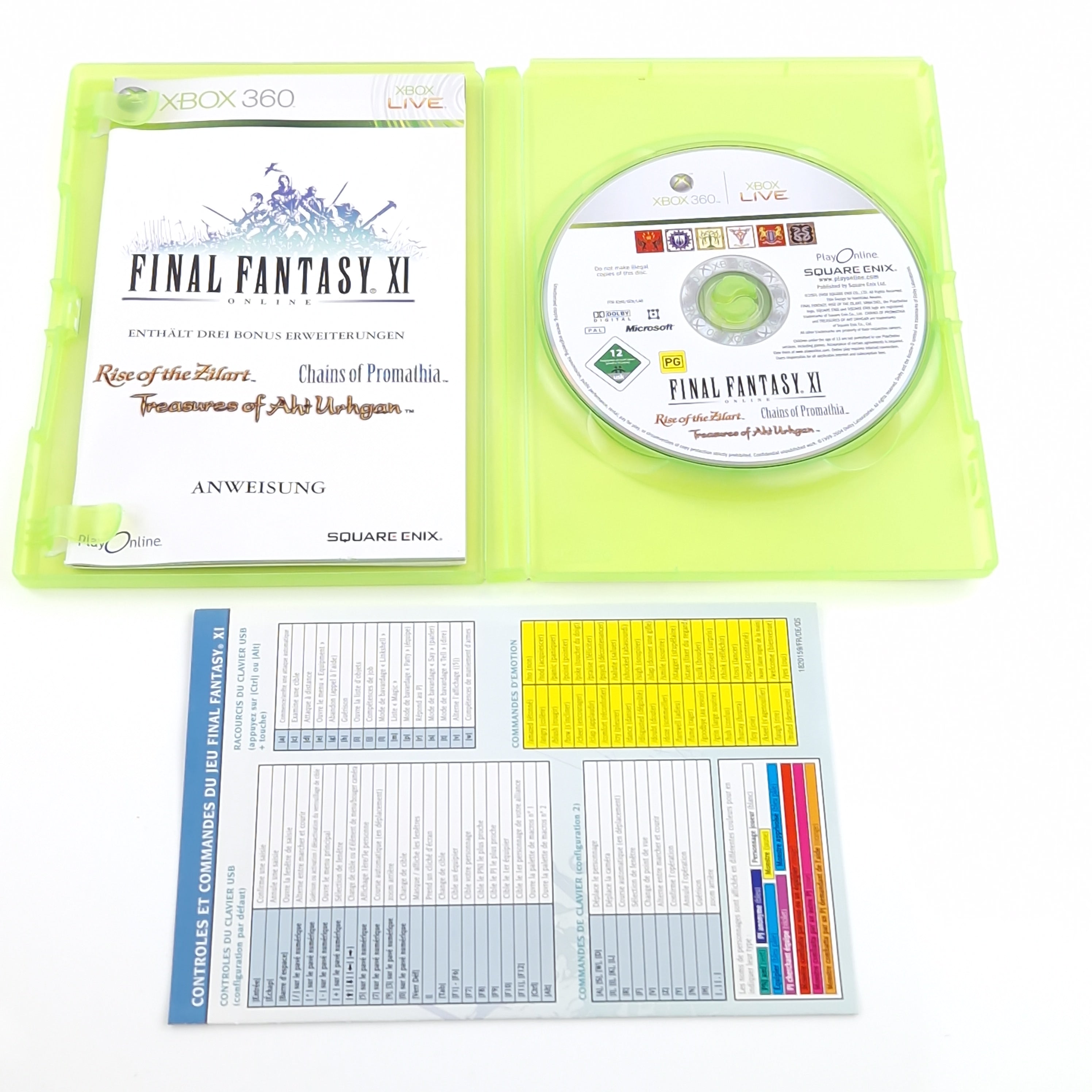 Xbox 360 Spiel – Final Fantasy XI Online (OVP PAL)