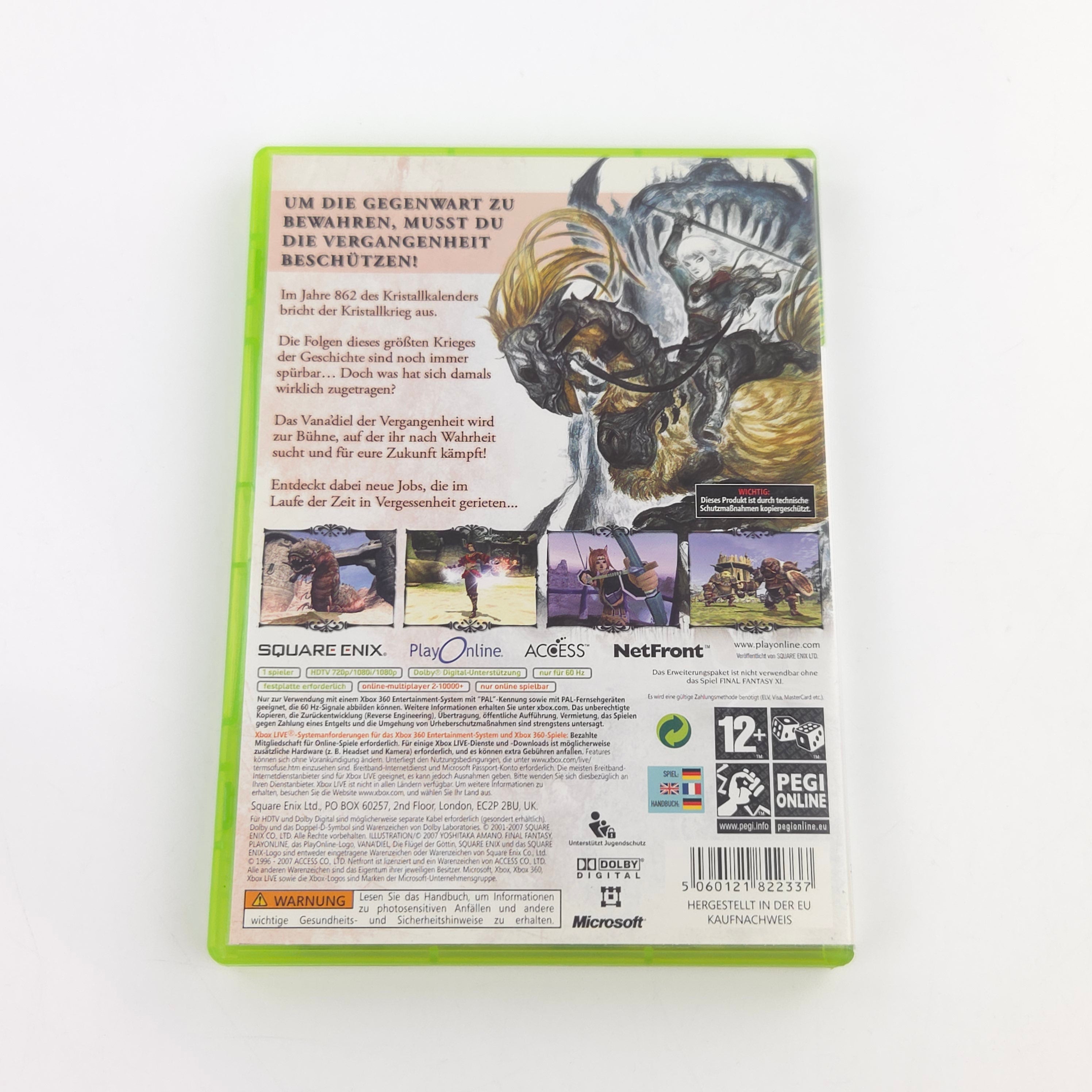 Xbox 360 Spiel – Final Fantasy XI Online Erweiterung