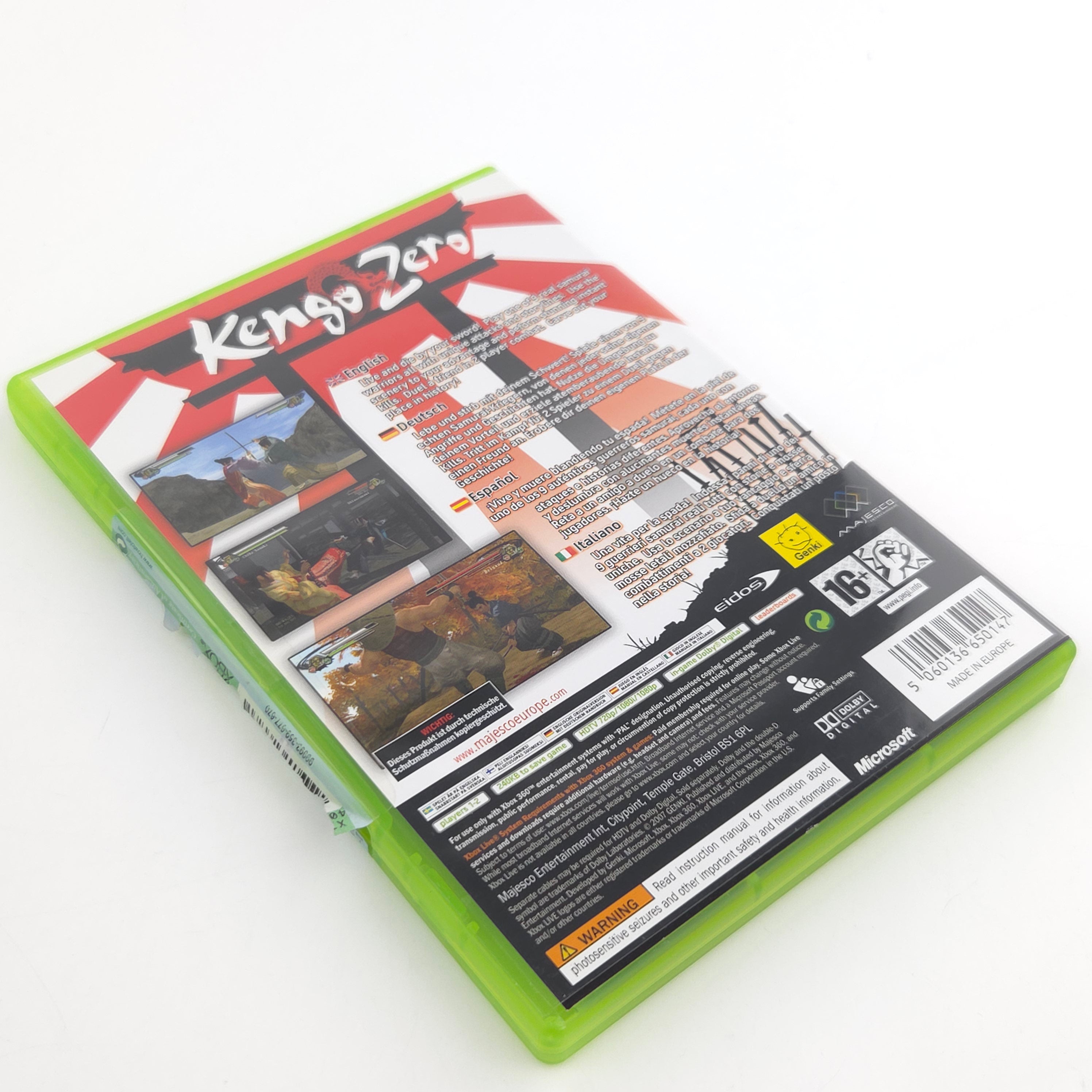 Xbox 360 Spiel – Kengo Zero (PAL OVP CIB)