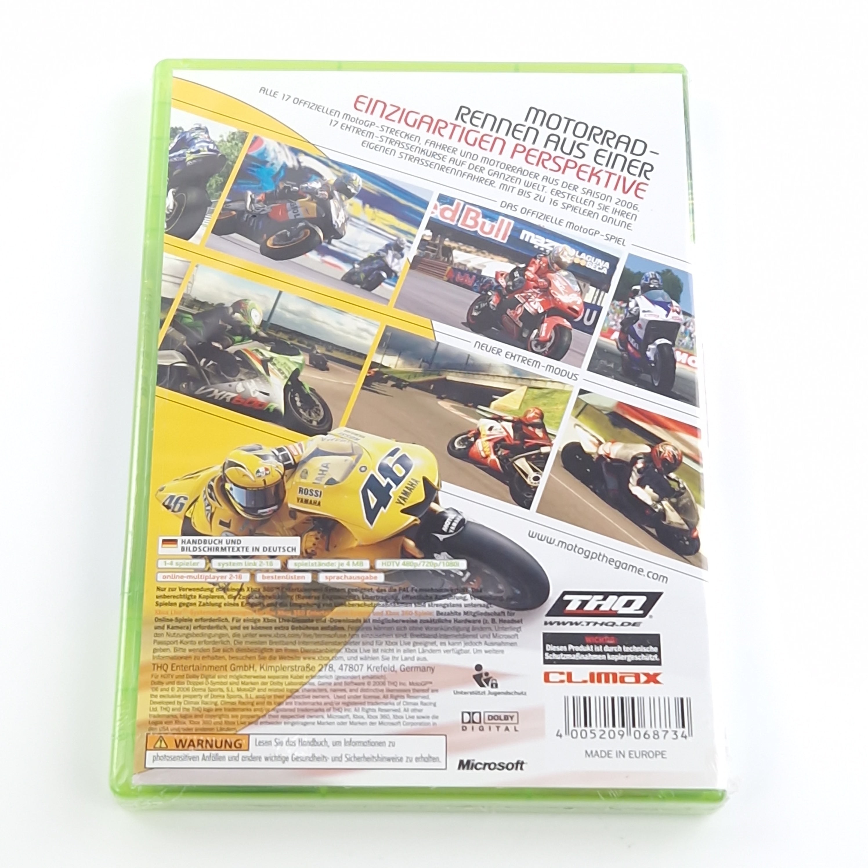 Xbox 360 Spiel – Moto GP 06 OVP Neu resealed spiel moto