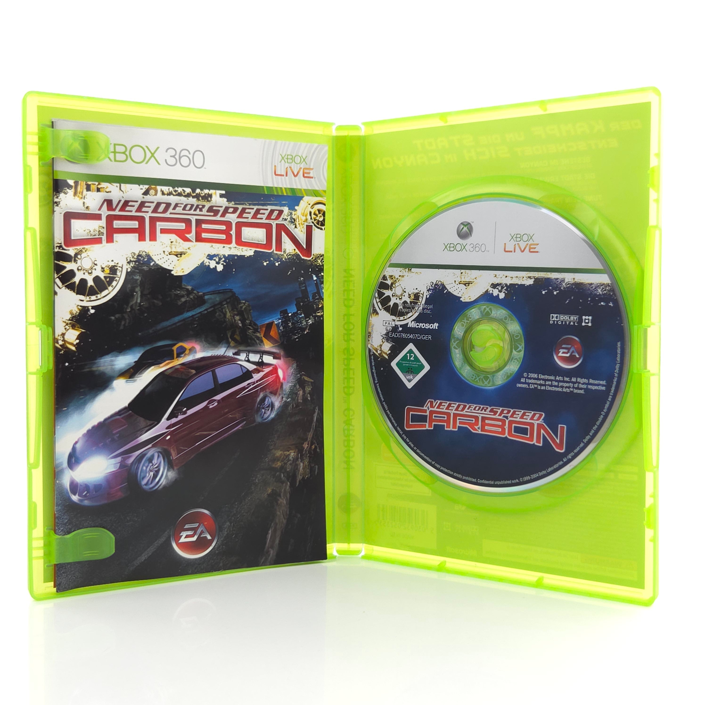Xbox 360 Spiel – Need for Speed Carbon (PAL OVP)