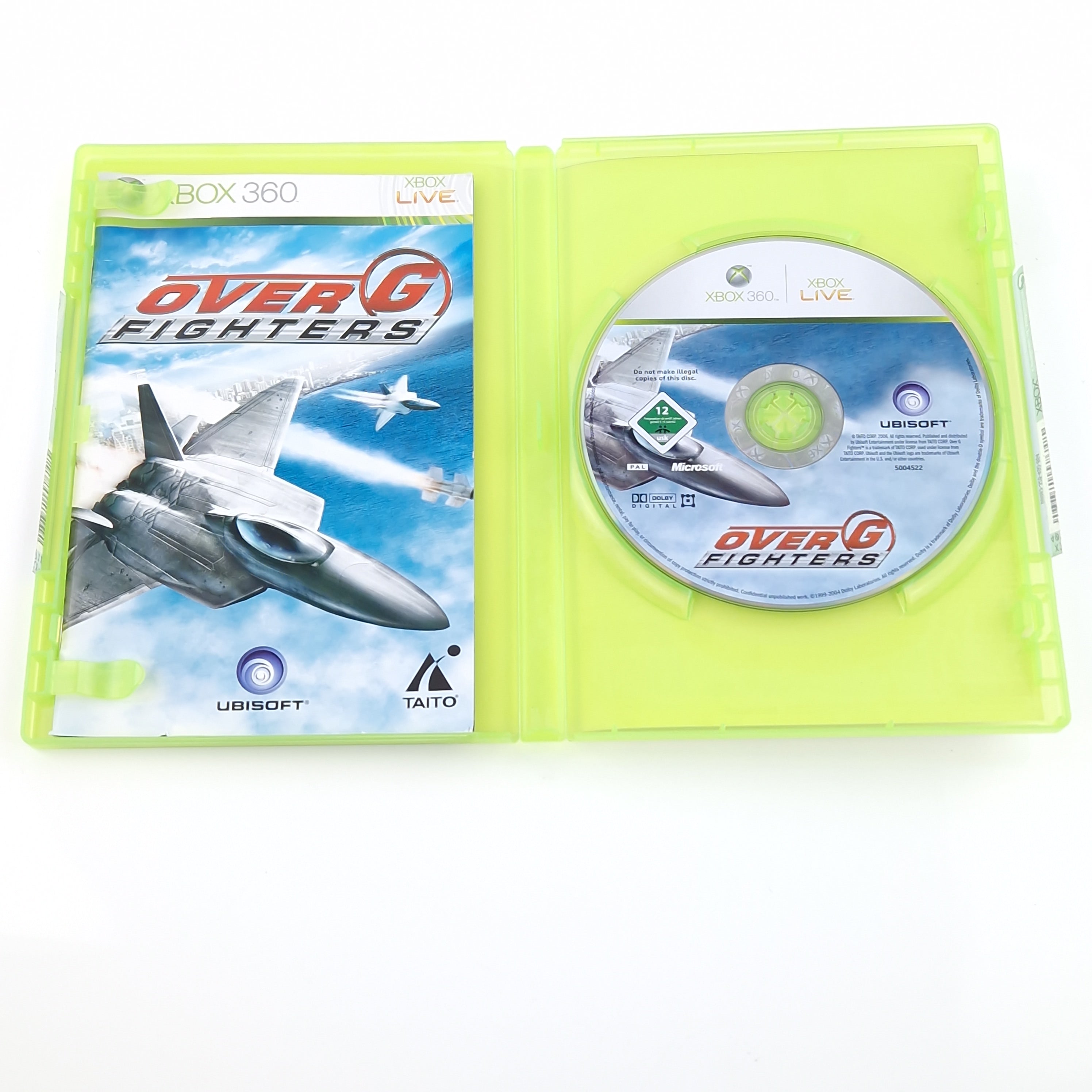 Xbox 360 Spiel – Over G Fighters (CD Anleitung OVP PAL)