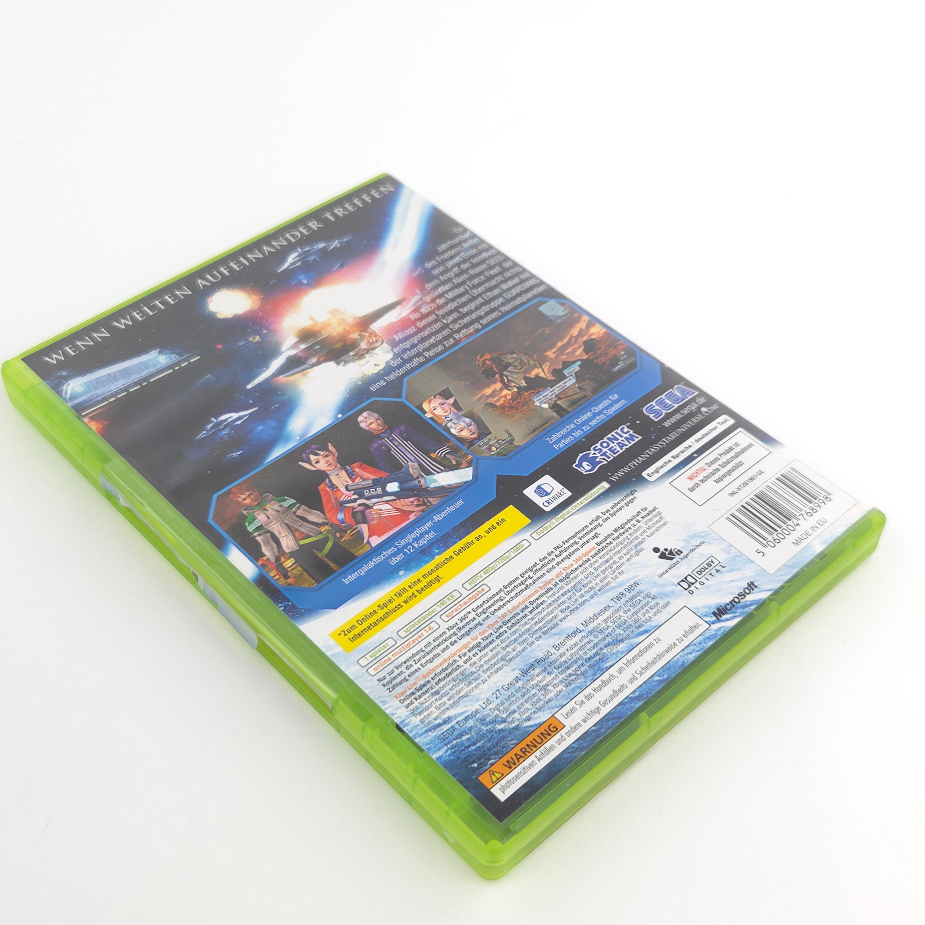 Xbox 360 Spiel – Phantasy Star Universe (PAL OVP)