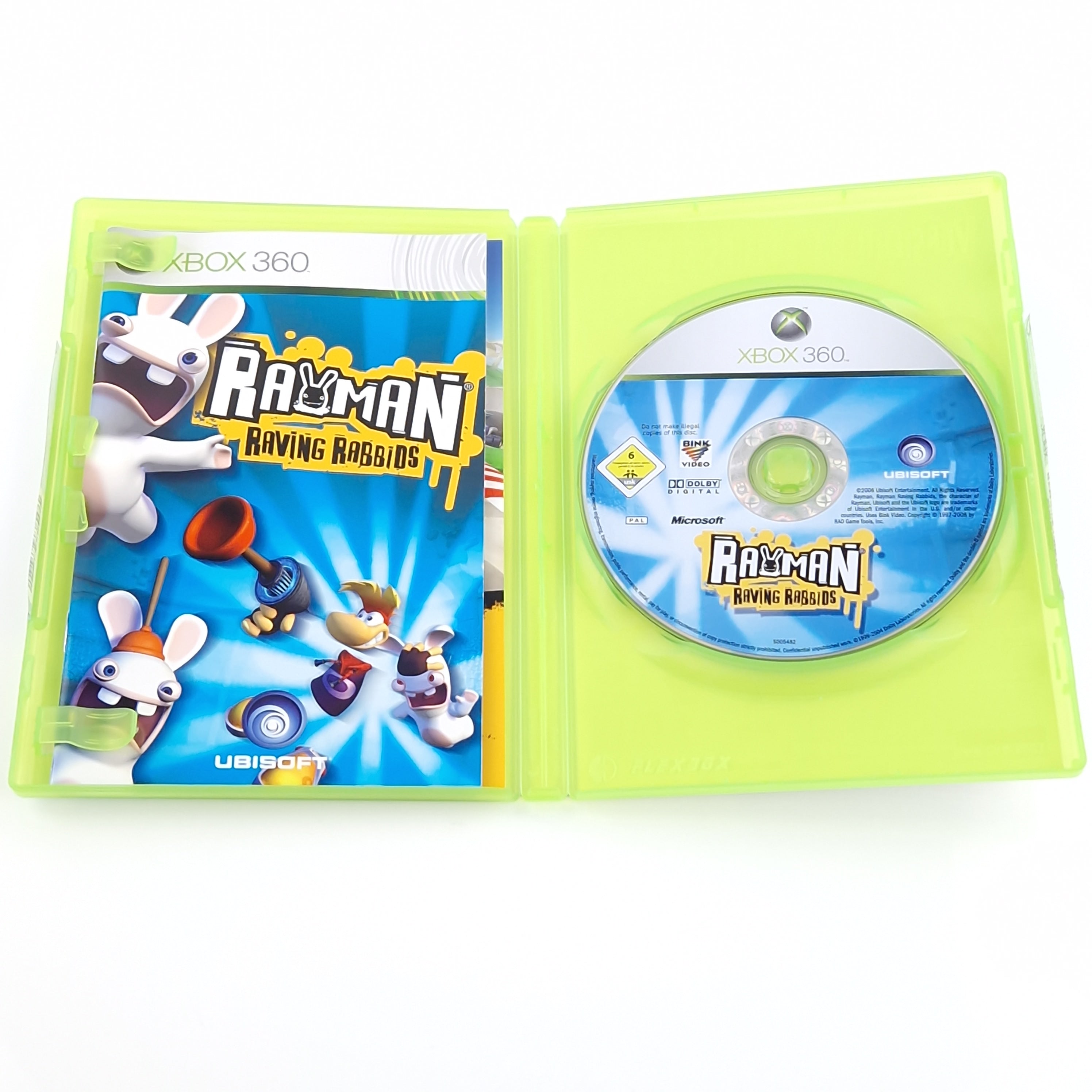 Xbox 360 Spiel – Rayman Raving Rabbids (OVP PAL)