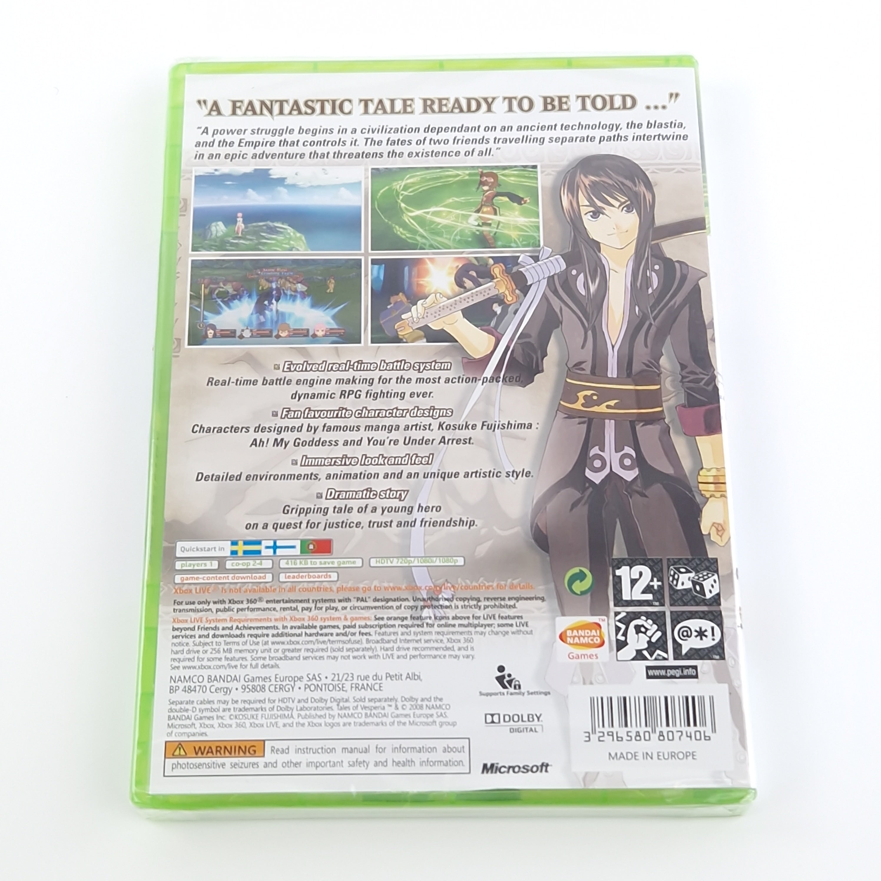 Xbox 360 Spiel – Tales of Vesperia Microsoft Xbox Live Neu