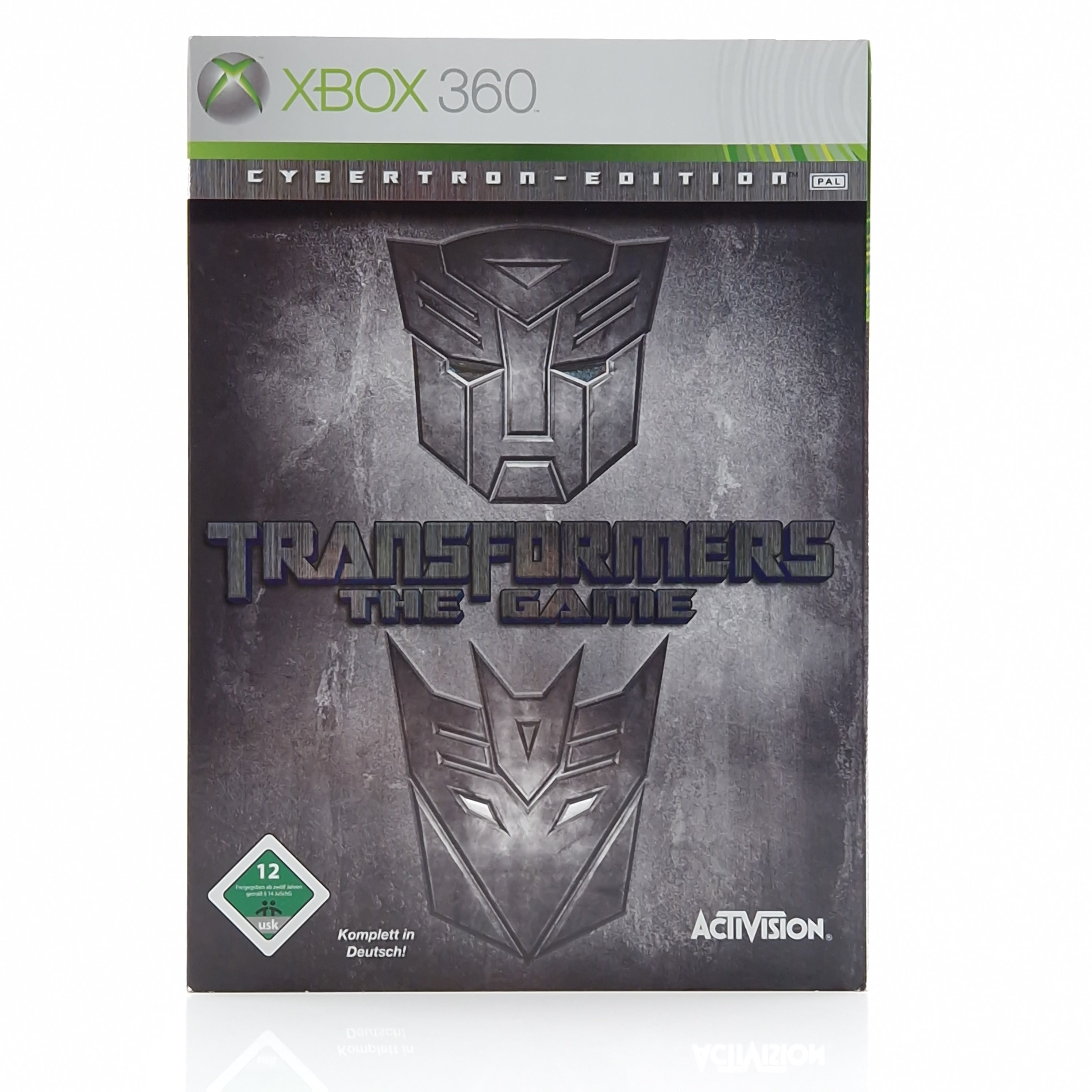 Xbox 360 Spiel – Transformers The Game Cybertron Edition OVP