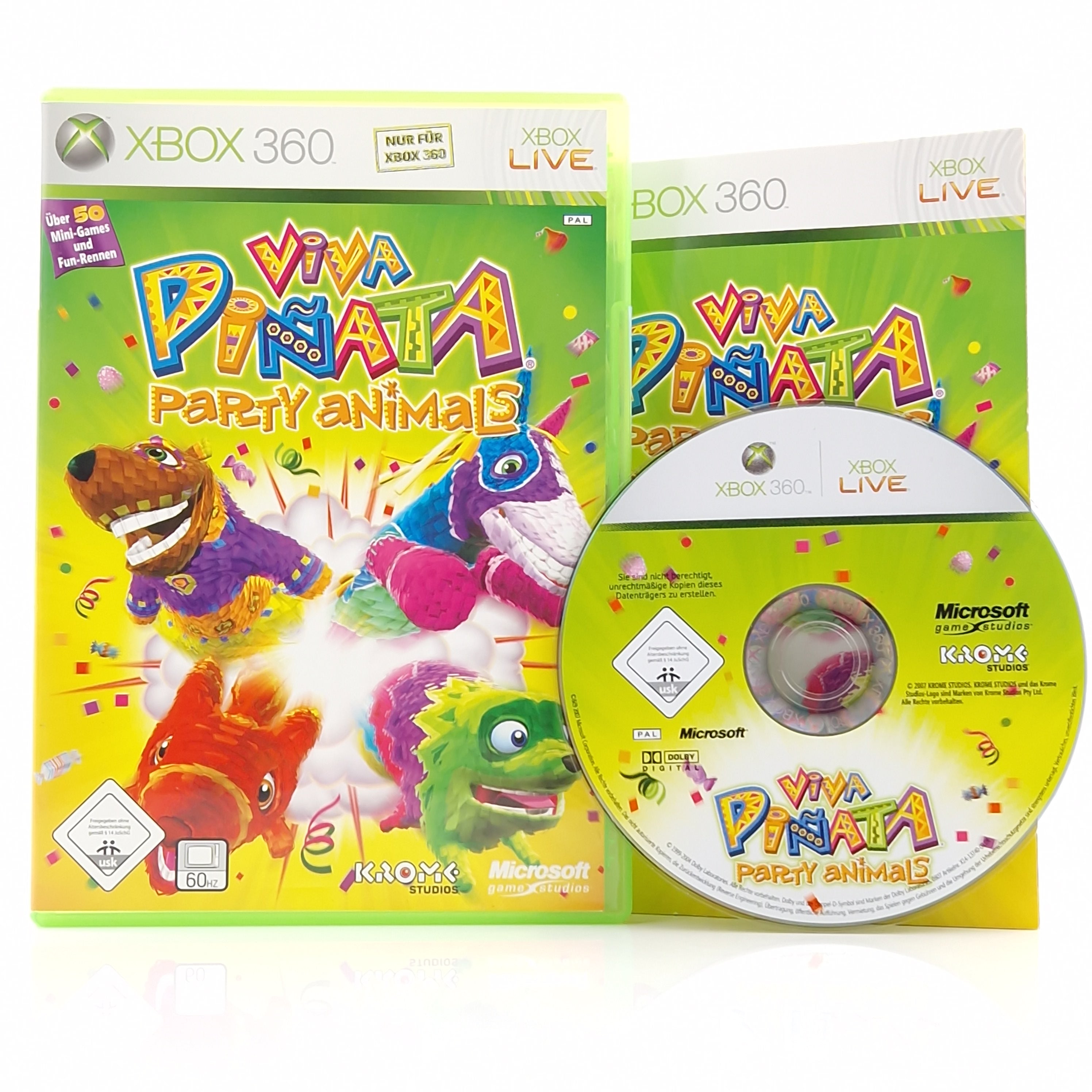 Xbox 360 Spiel – Viva Pinata Party Animals (OVP PAL)