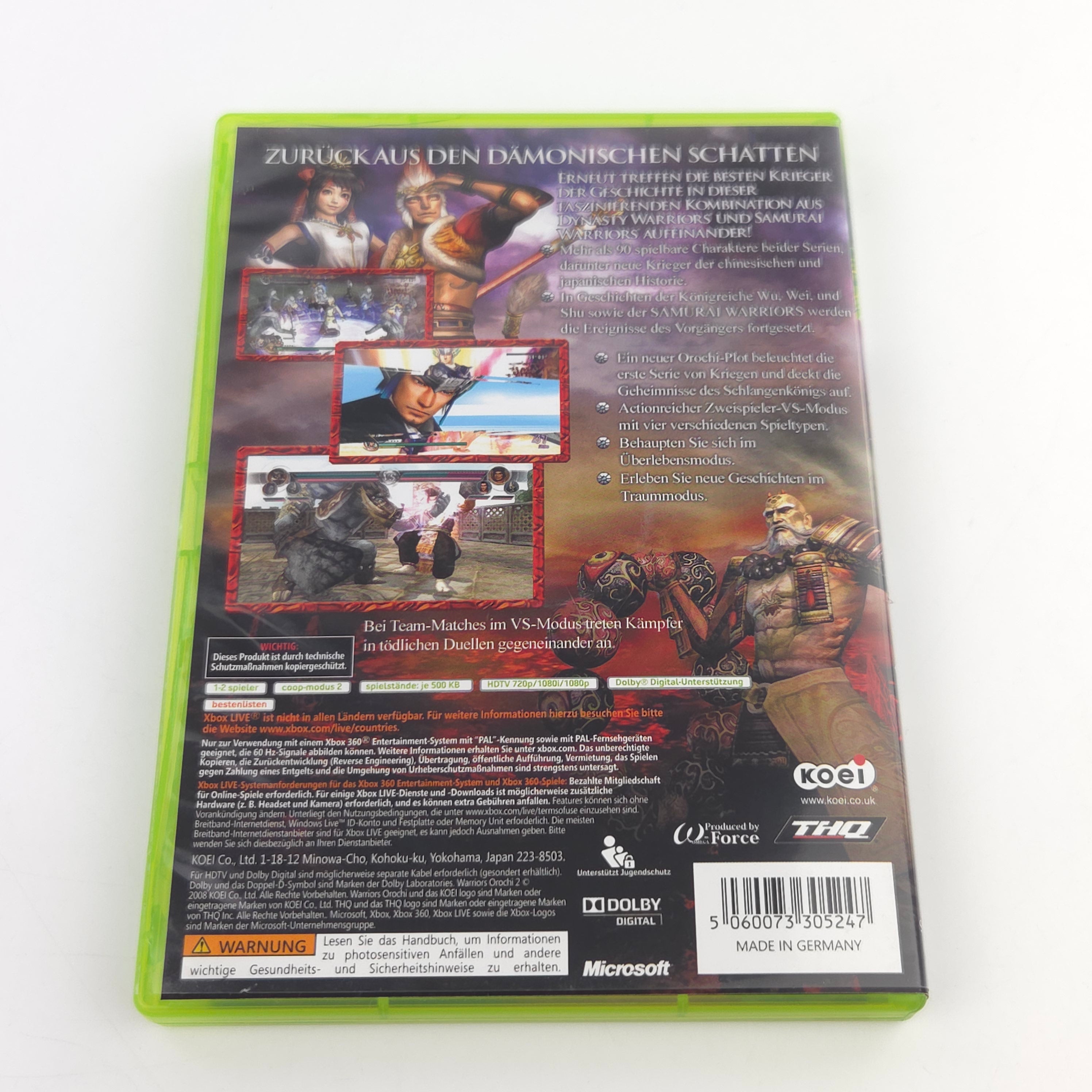 Xbox 360 Spiel – Warriors Orochi 2 (PAL OVP)