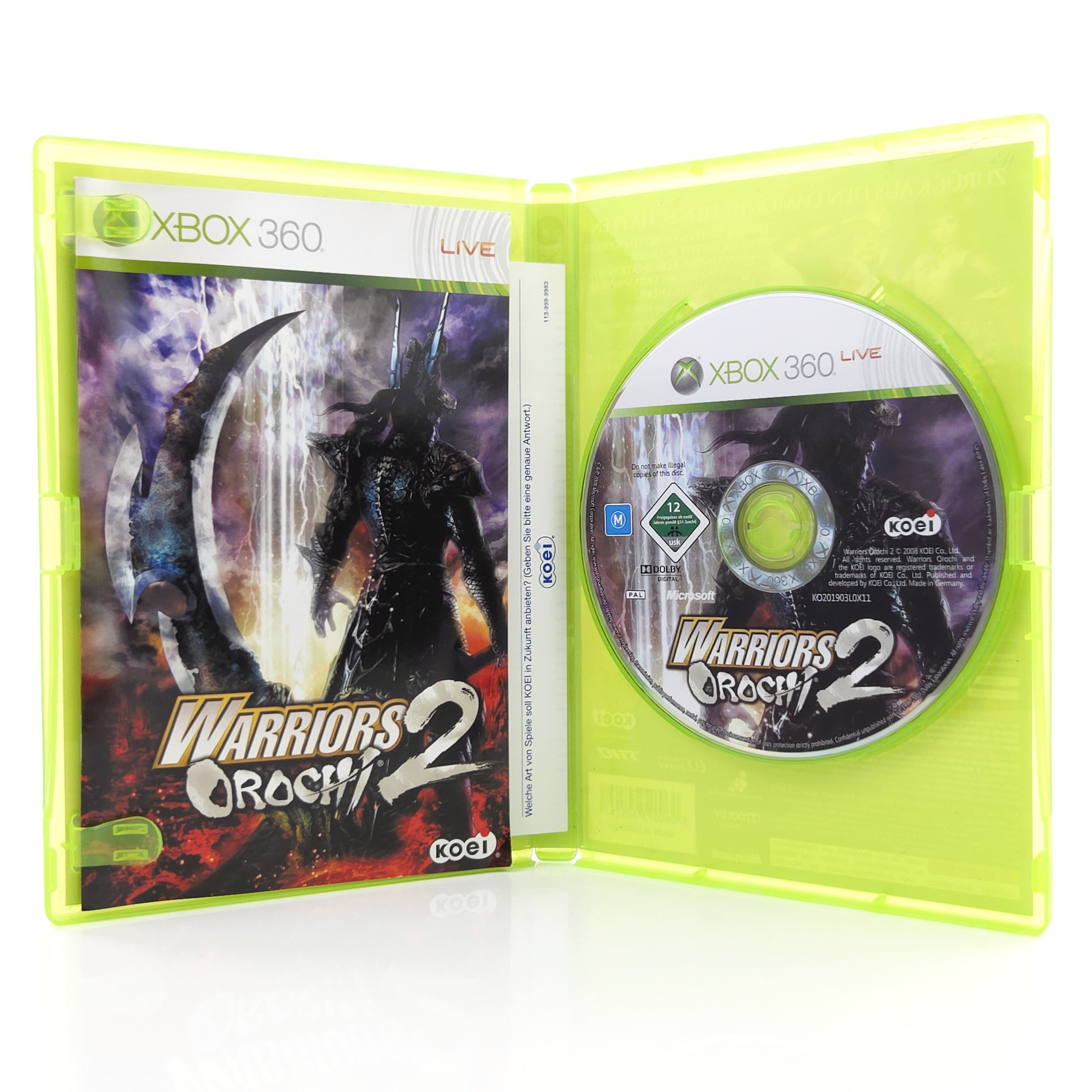 Xbox 360 Spiel – Warriors Orochi 2 (PAL OVP)