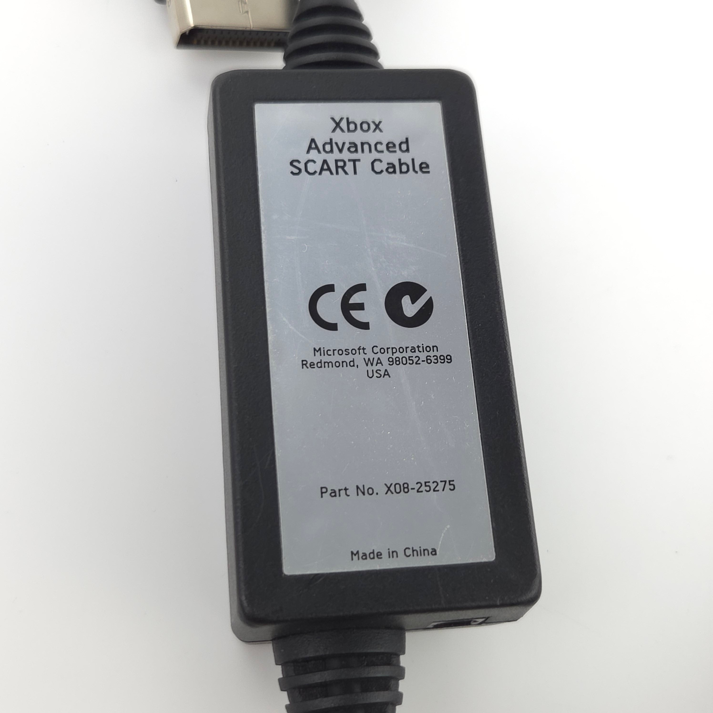 Original Xbox SCART Kabel Zubehör gut