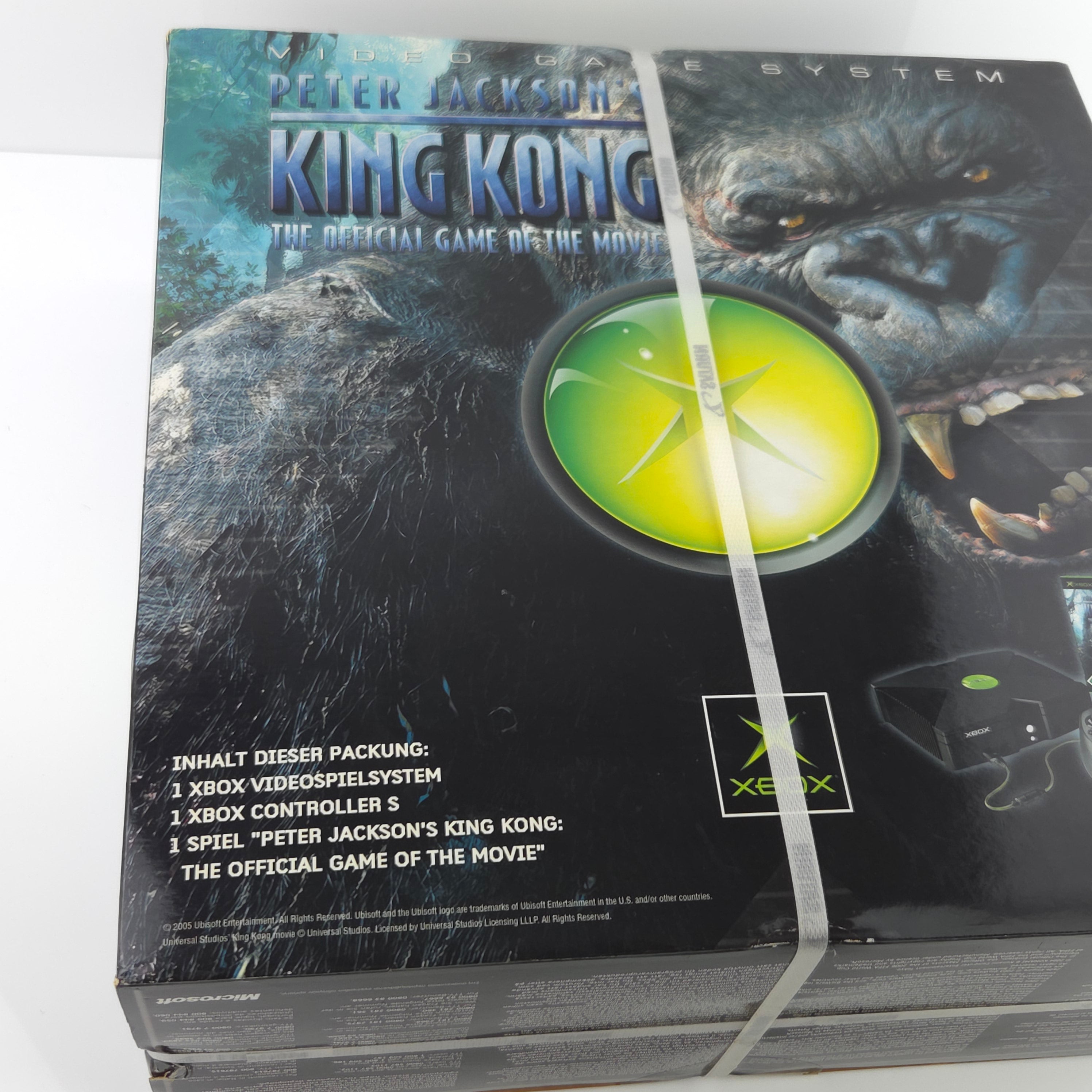 Xbox Classic Konsole – Peter Jacksons King Kong Saturn Neu