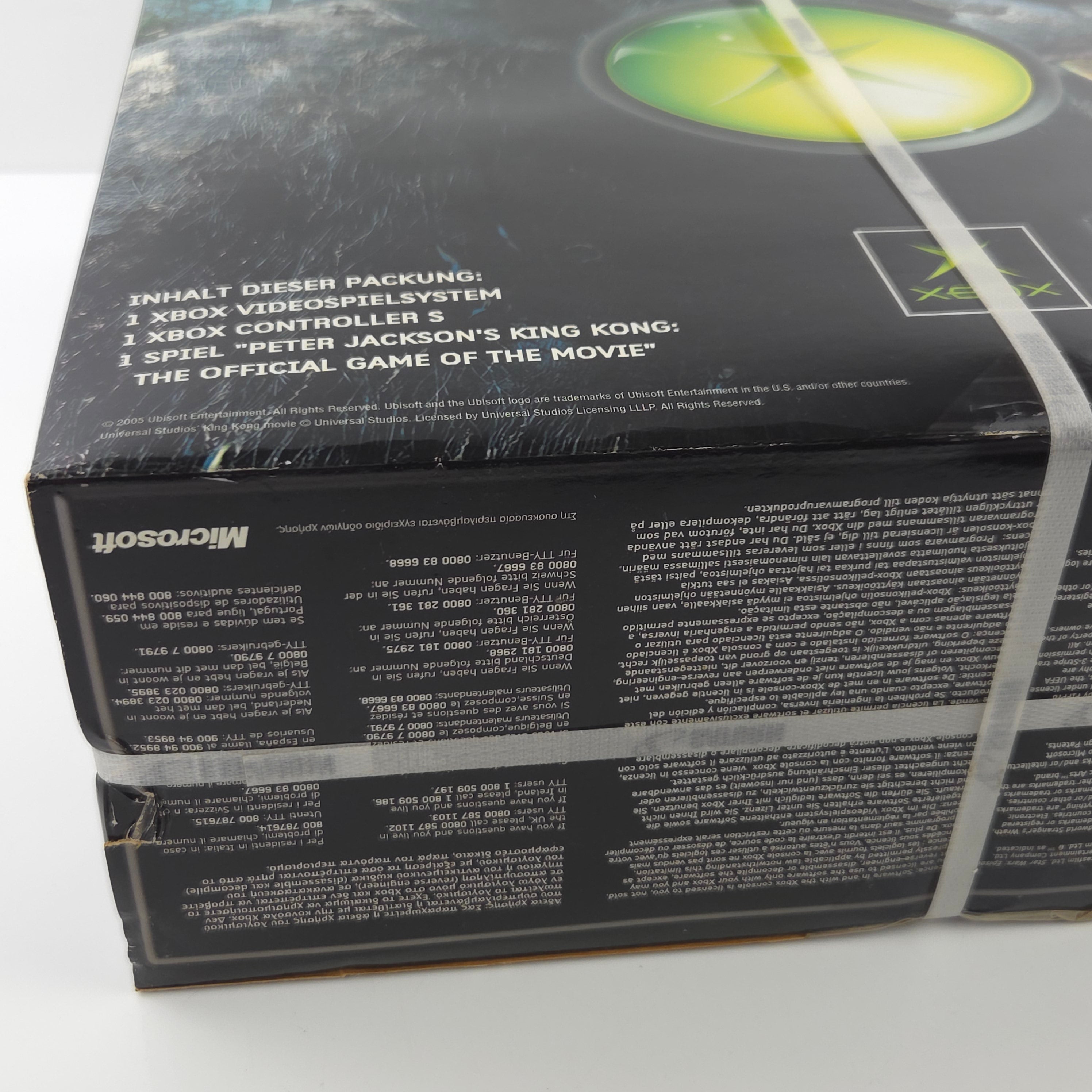 Xbox Classic Konsole – Peter Jacksons King Kong Saturn Neu