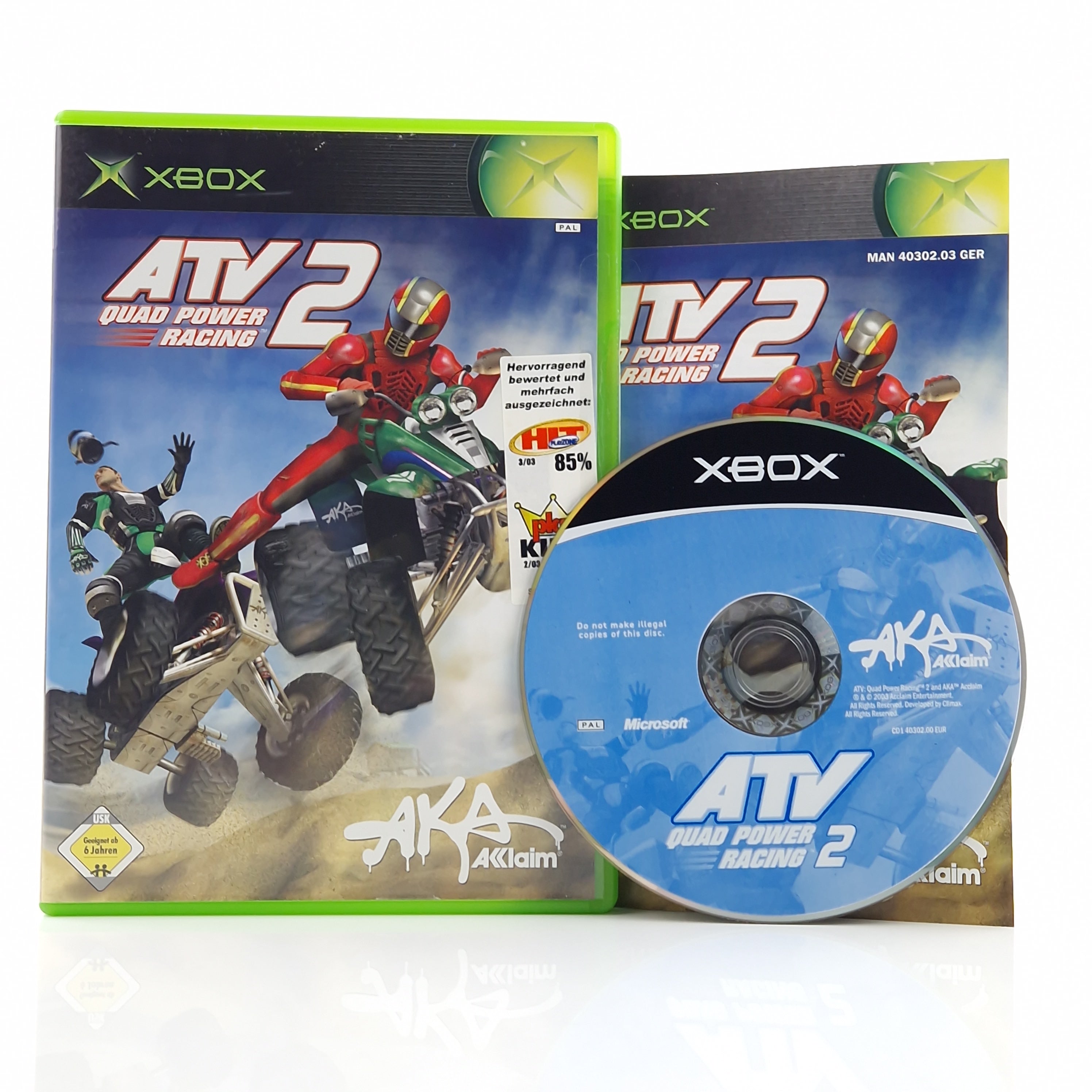 Xbox Classic Spiel – ATV 2 Quad Power Racing (PAL OVP)