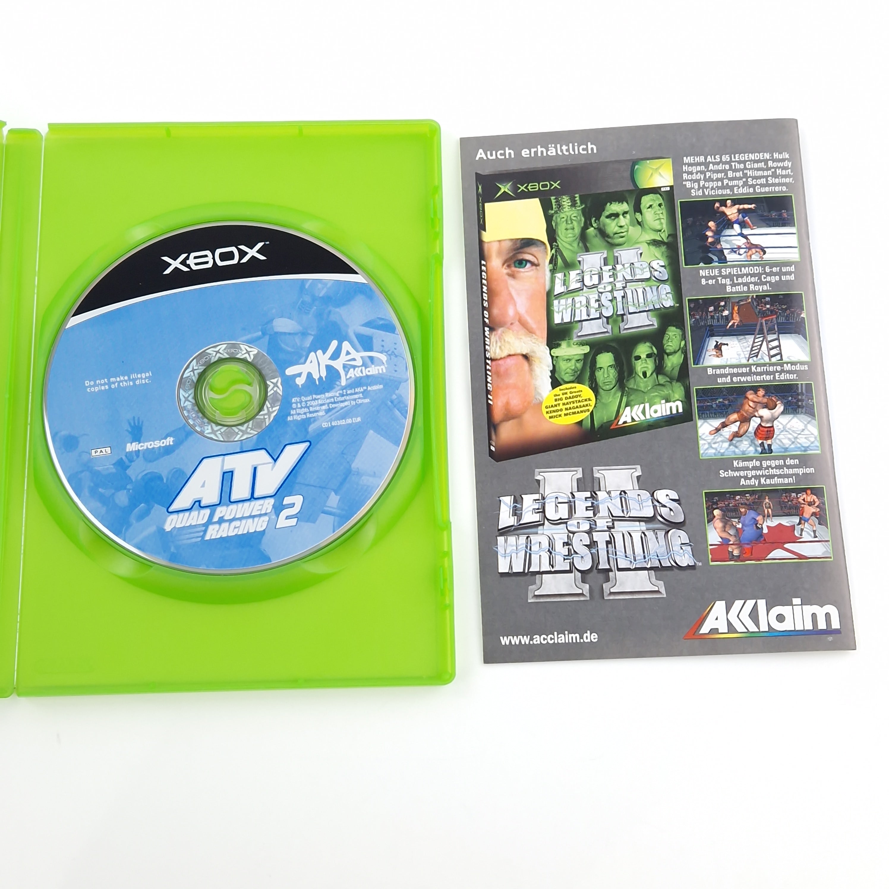 Xbox Classic Spiel – ATV 2 Quad Power Racing (PAL OVP)