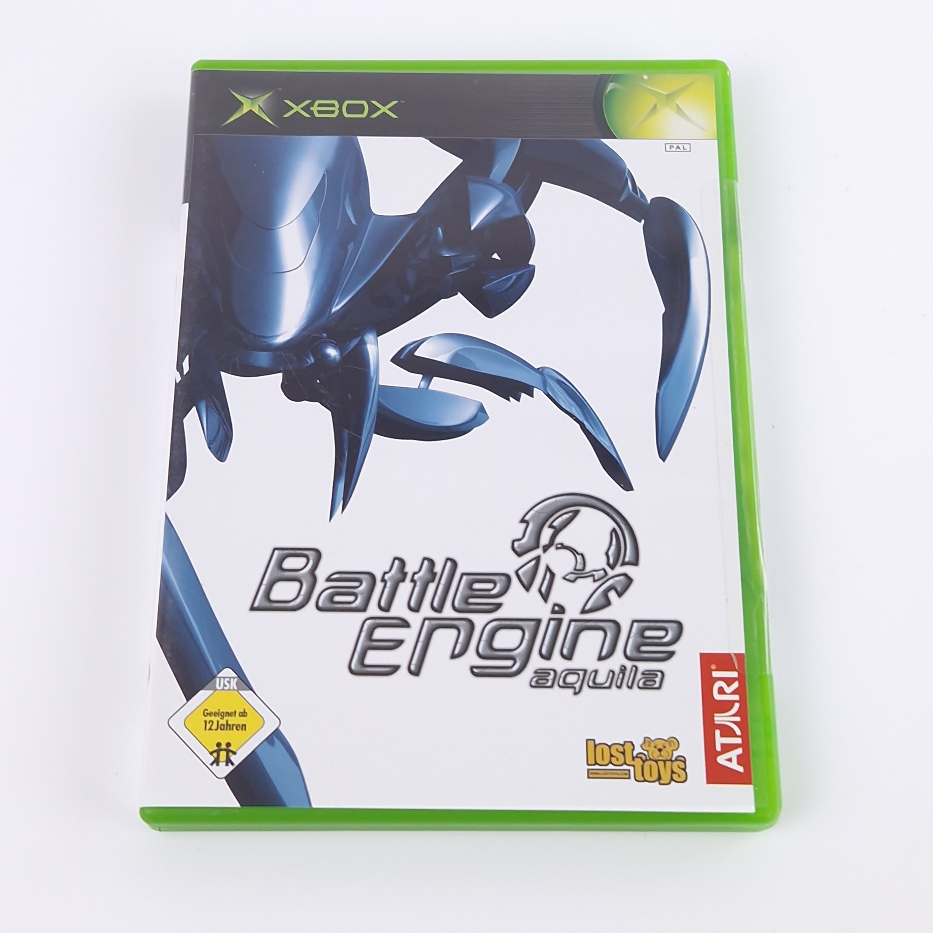 Xbox Classic Spiel – Battle Engine (PAL OVP Anleitung)