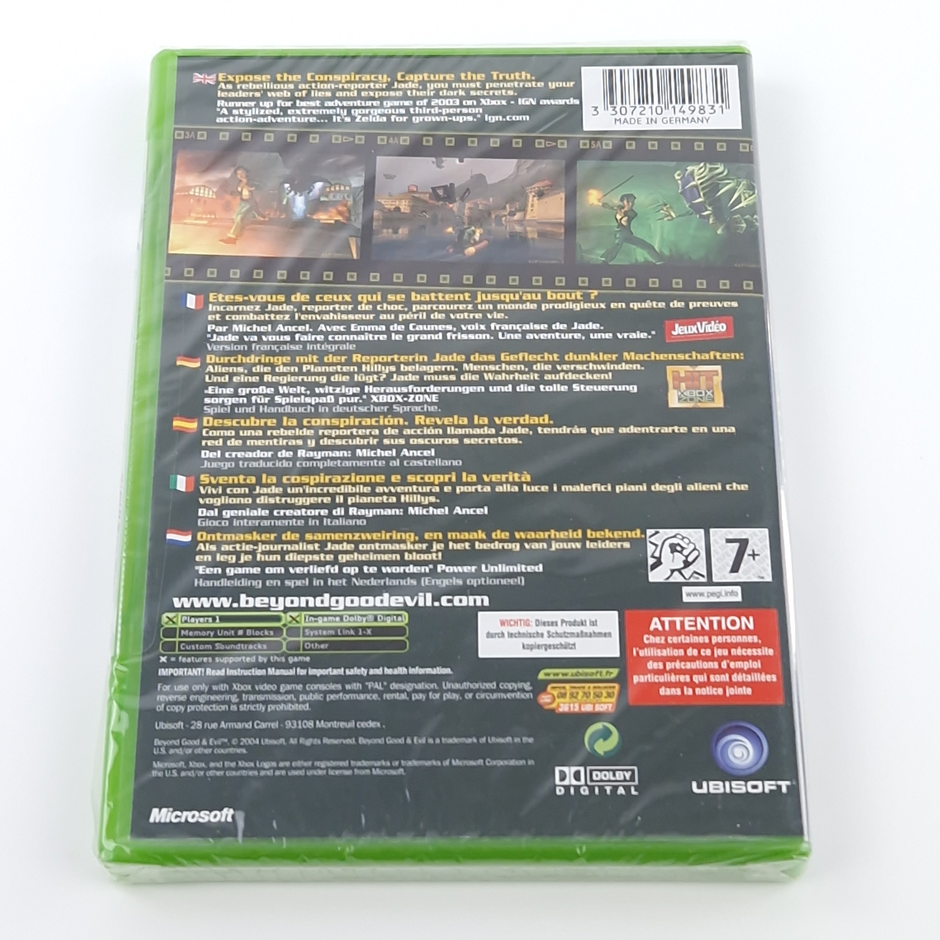 Xbox Classic Spiel – Beyond Good & Evil Neu OVP