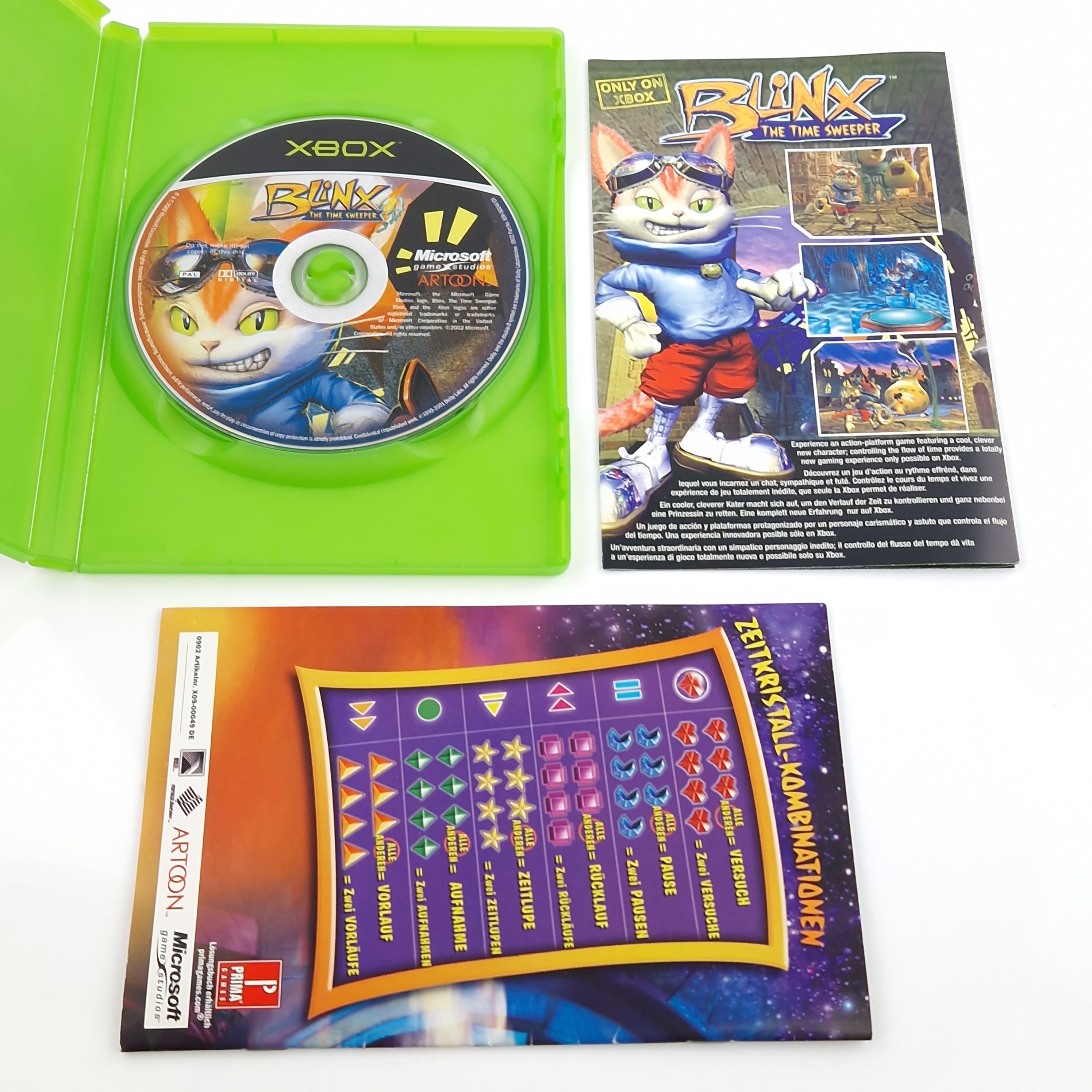 Xbox Classic Spiel – Blinx The Time Sweeper (OVP)
