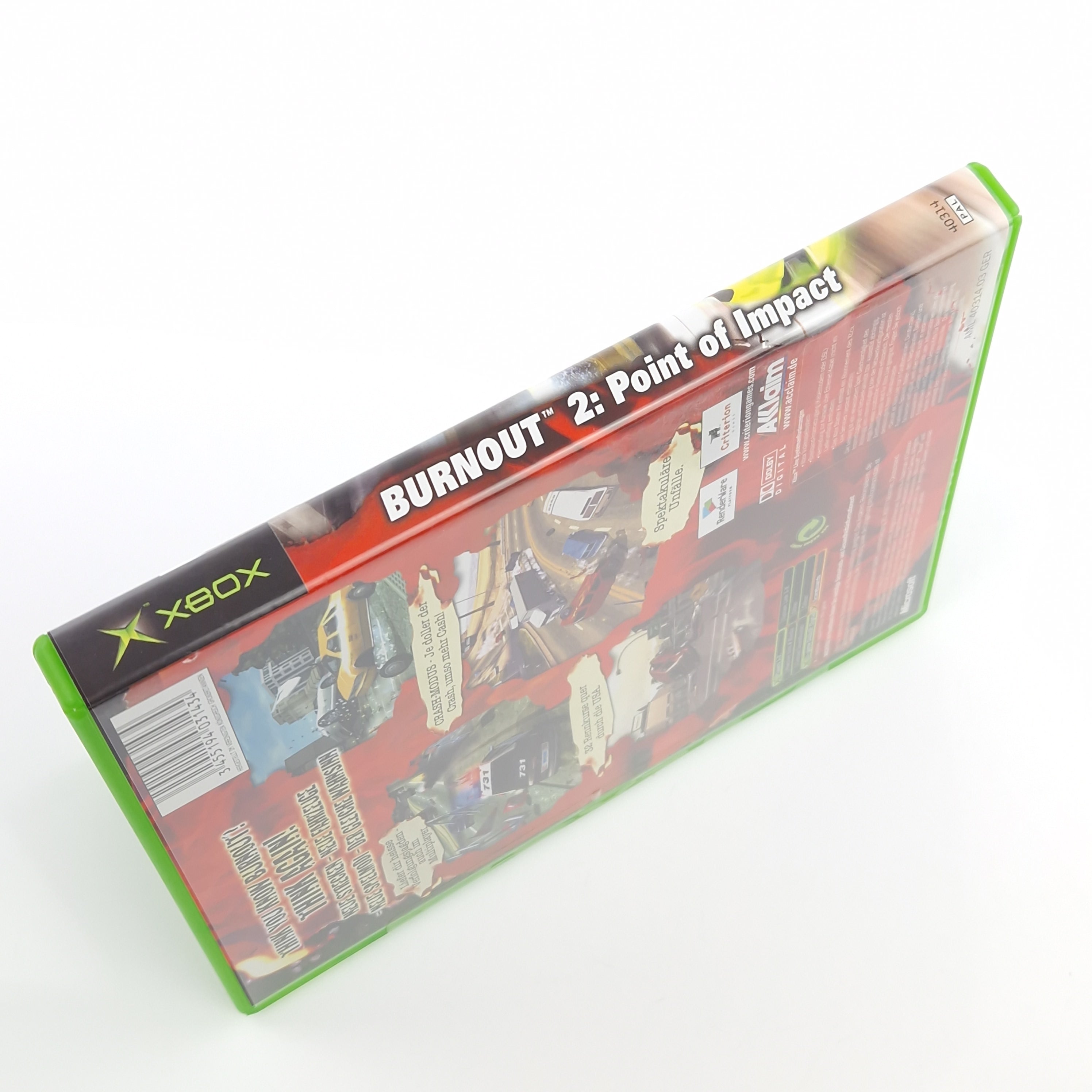 Xbox Classic Spiel – Burnout 2 Point of Impact (OVP)