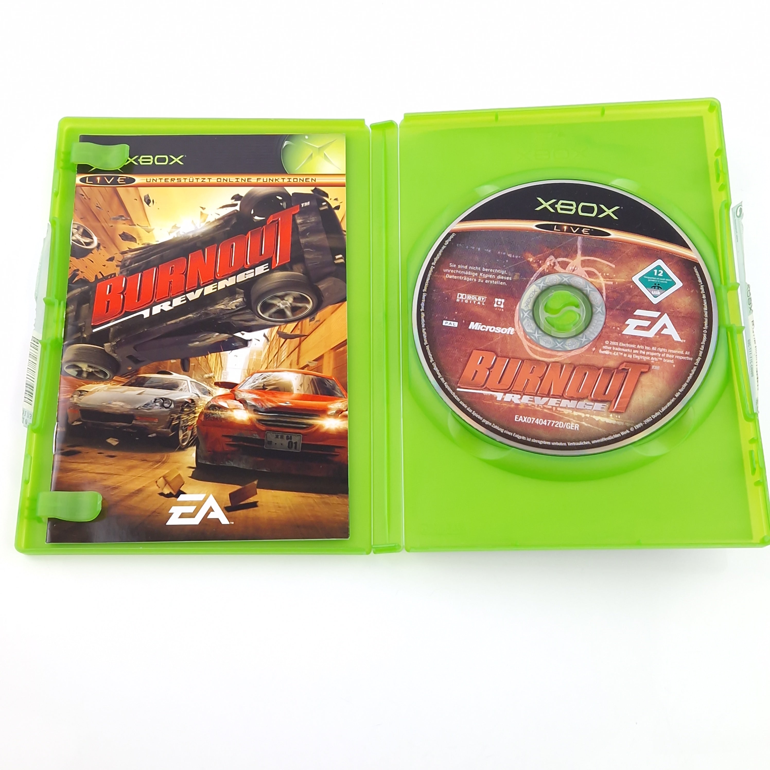Xbox Classic Spiel – Burnout Revenge (OVP Anleitung)