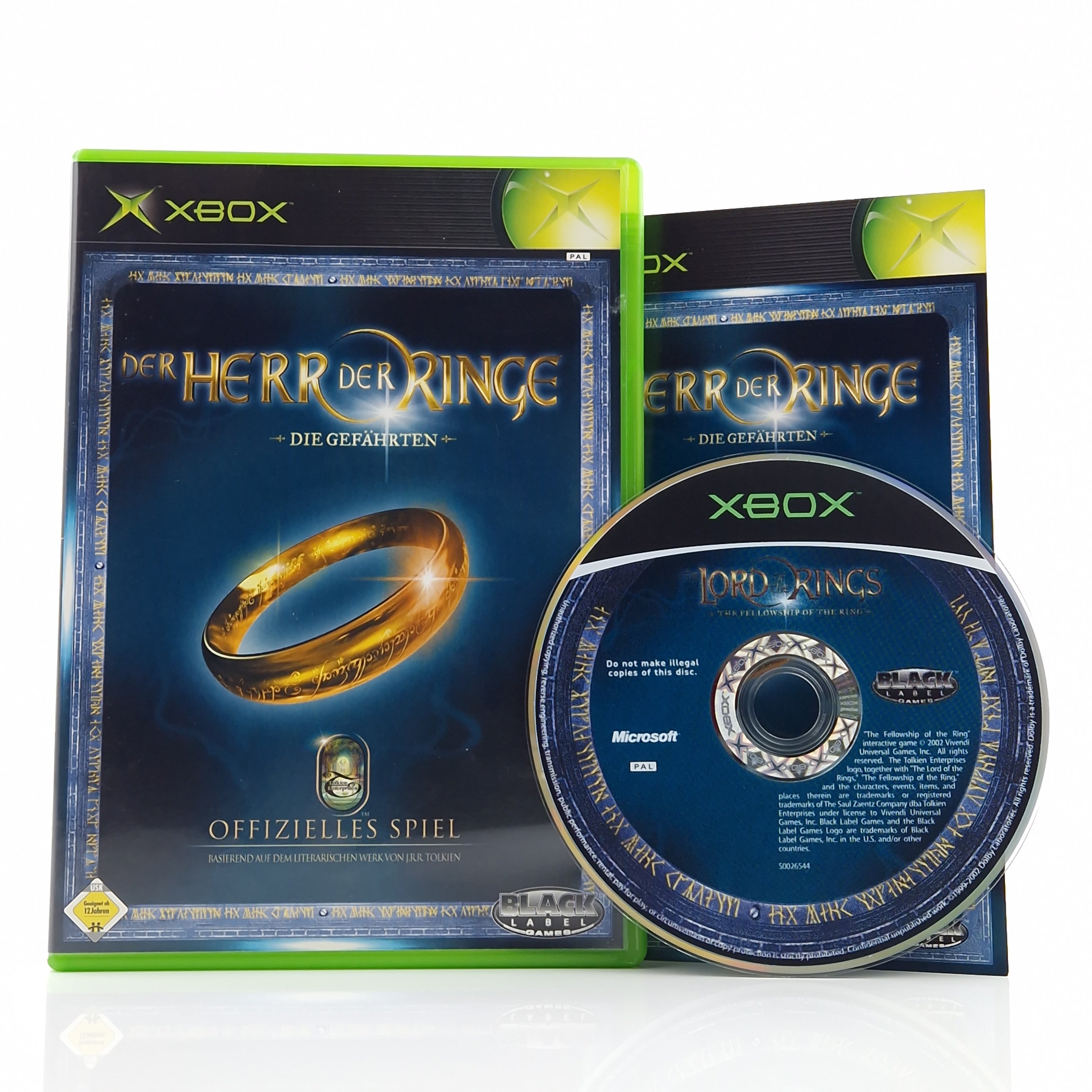 Xbox Classic Spiel – Der Herr der Ringe die Gefährten OVP
