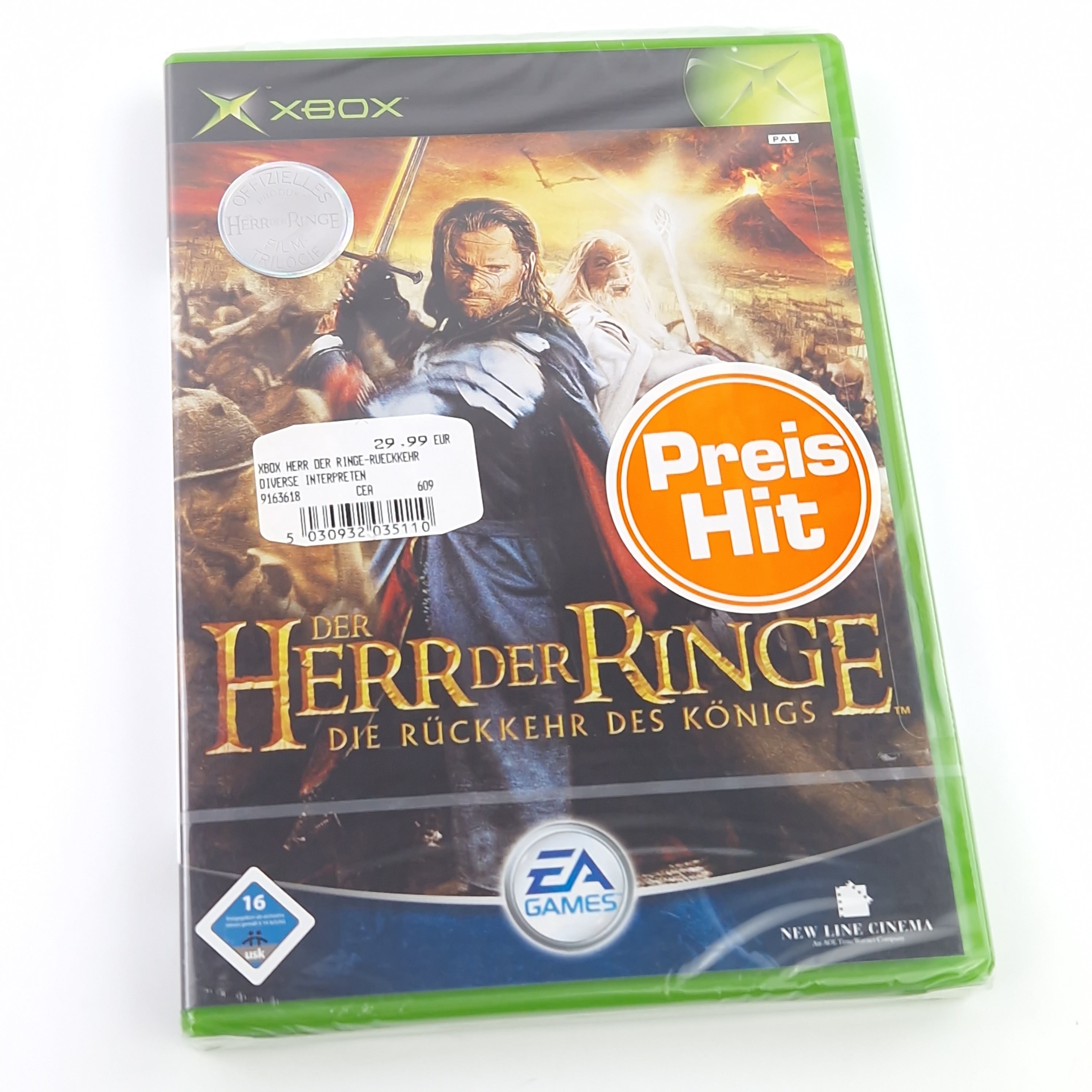 Xbox Classic Spiel – Der Herr der Ringe Rückkehr (Neu OVP)