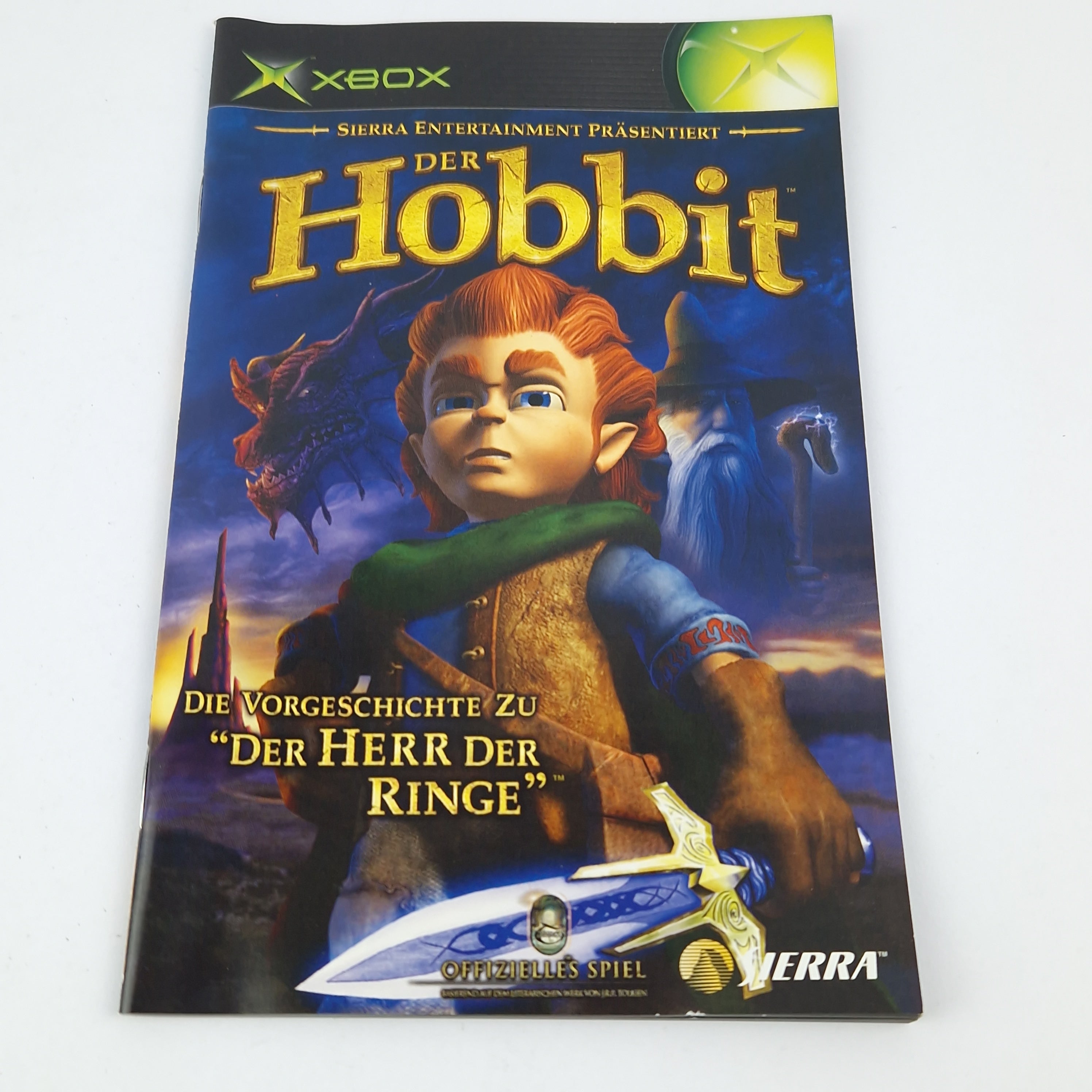 Xbox Classic Spiel – Der Hobbit Vorgeschichte Herr PAL OVP