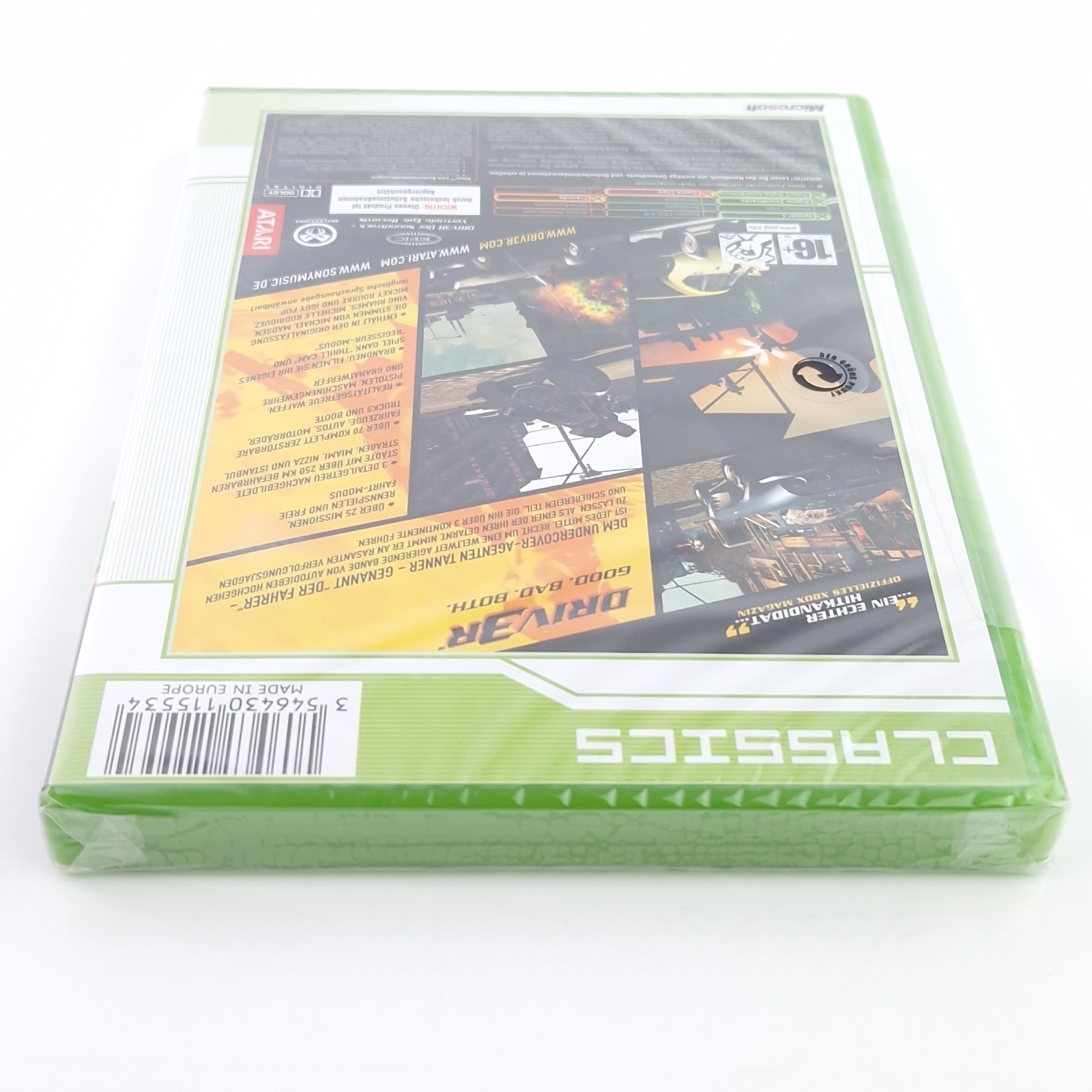 Xbox Classic Spiel – Driv3r original versiegelt PAL Neu