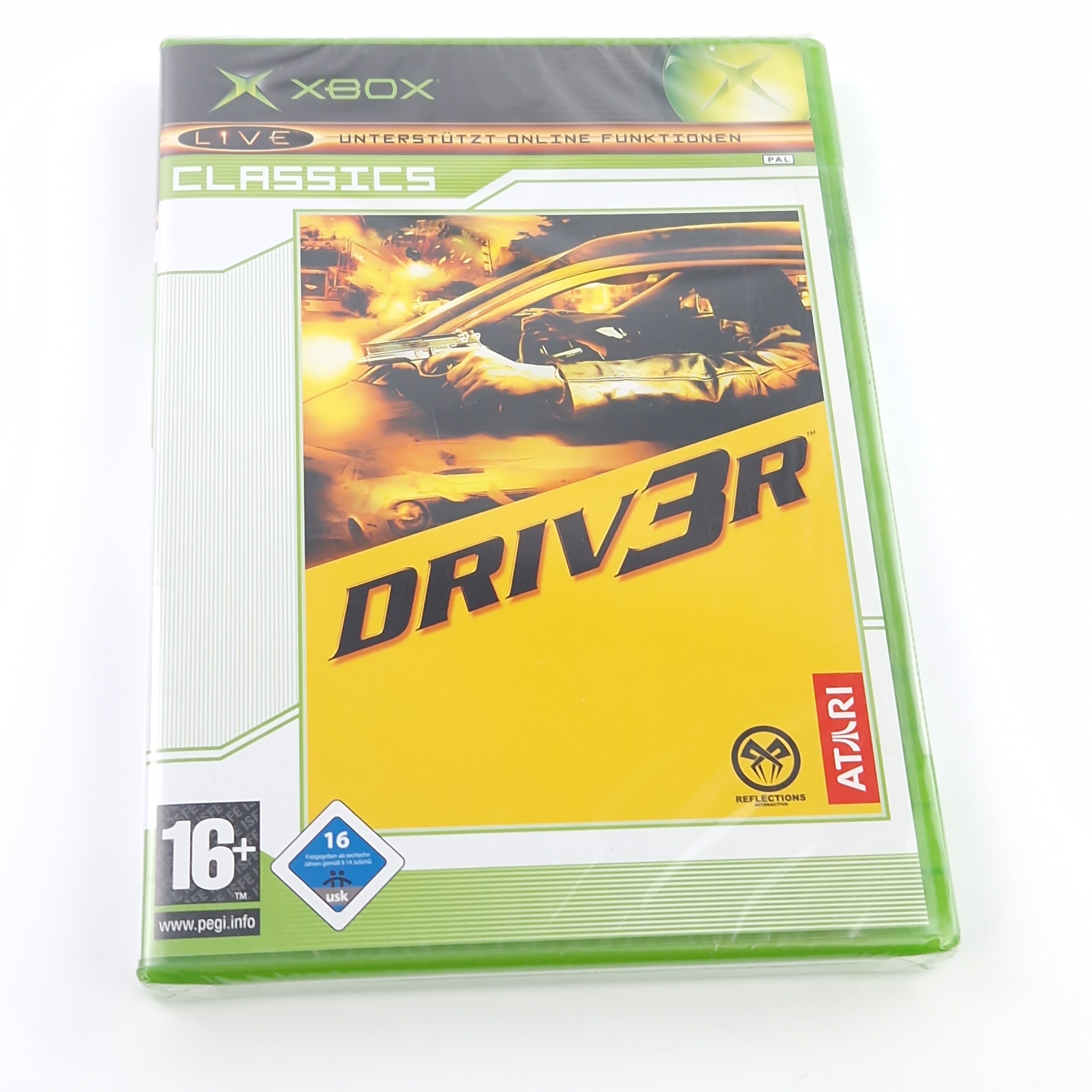 Xbox Classic Spiel – Driv3r original versiegelt PAL Neu