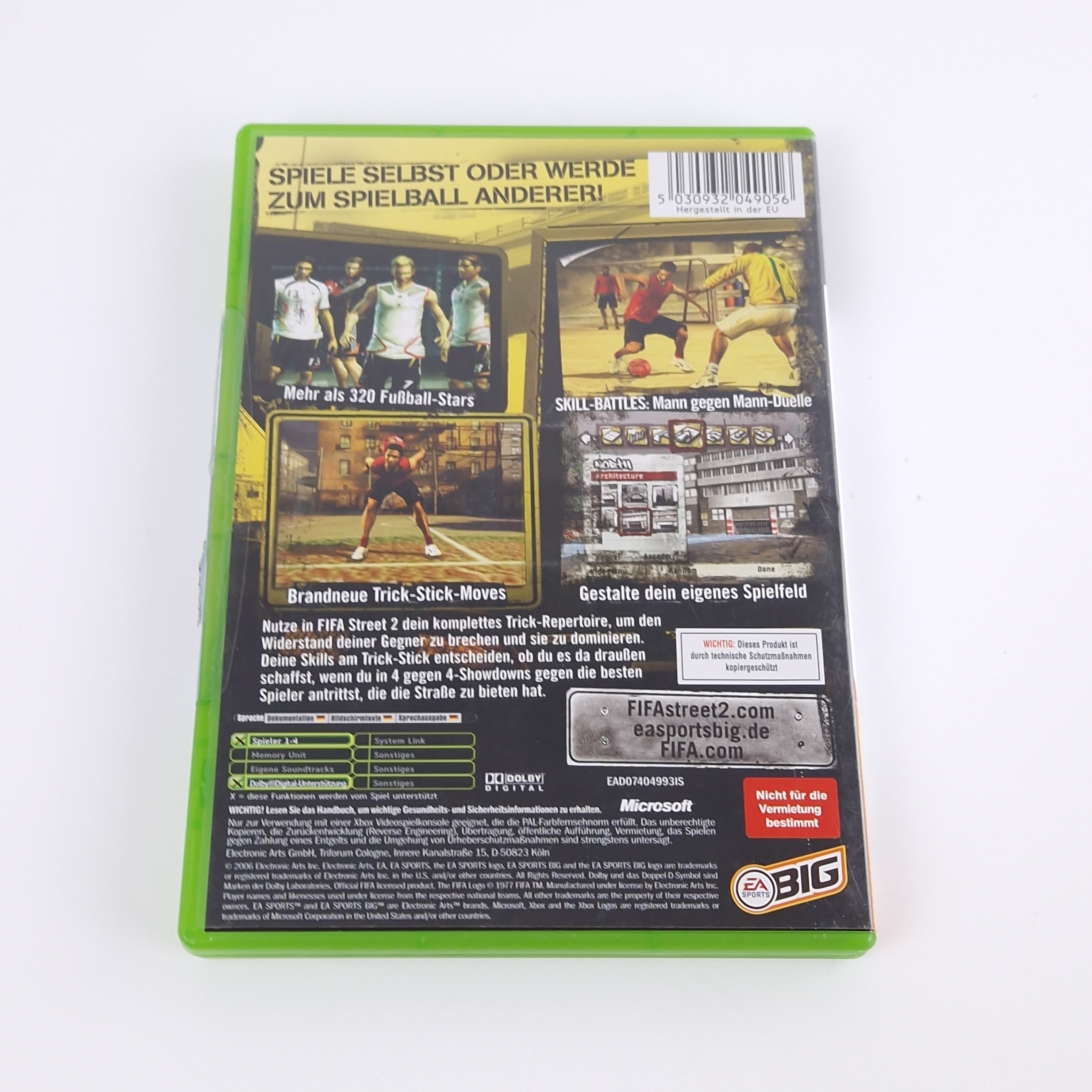 Xbox Classic Spiel – Fifa Street 2 (PAL OVP)