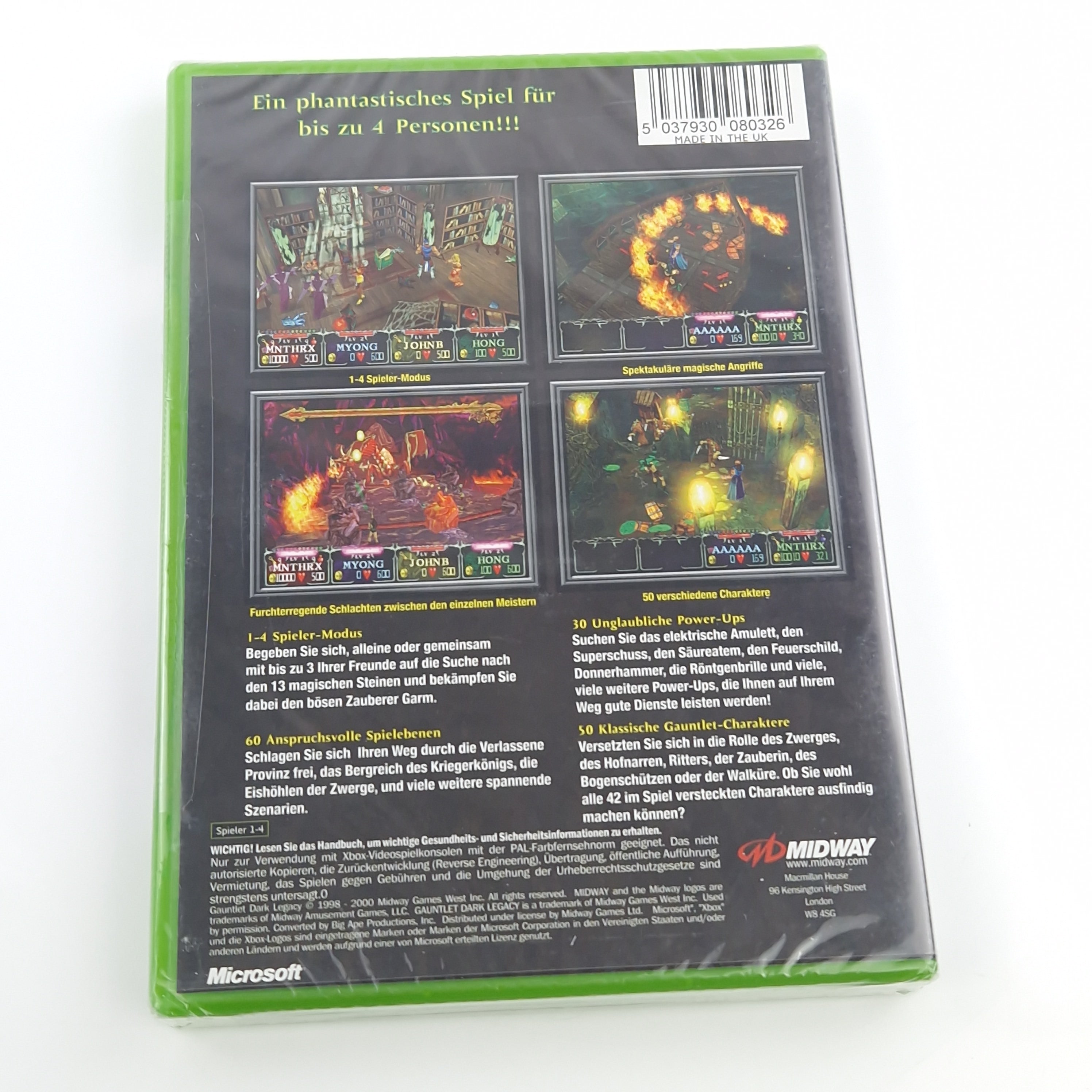 Xbox Classic Spiel – Gauntlet Dark Legacy Neu OVP PAL