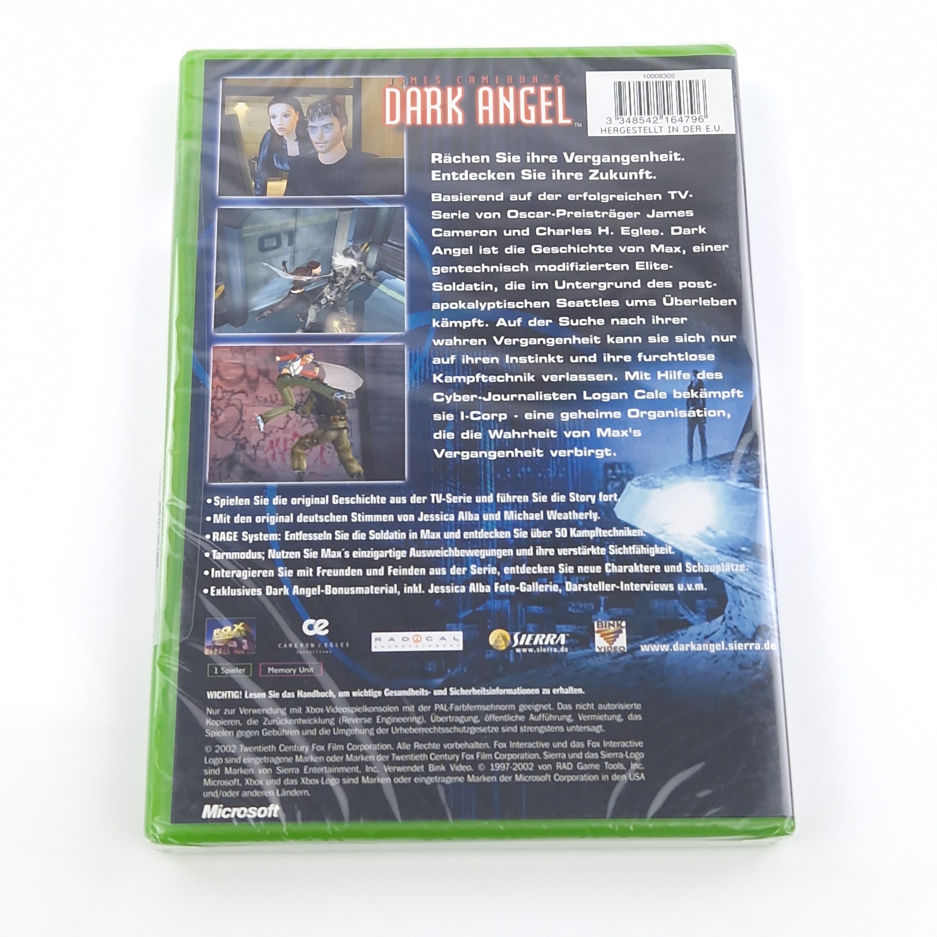 Xbox Classic Spiel – James Camerons Dark Angel Neu OVP PAL