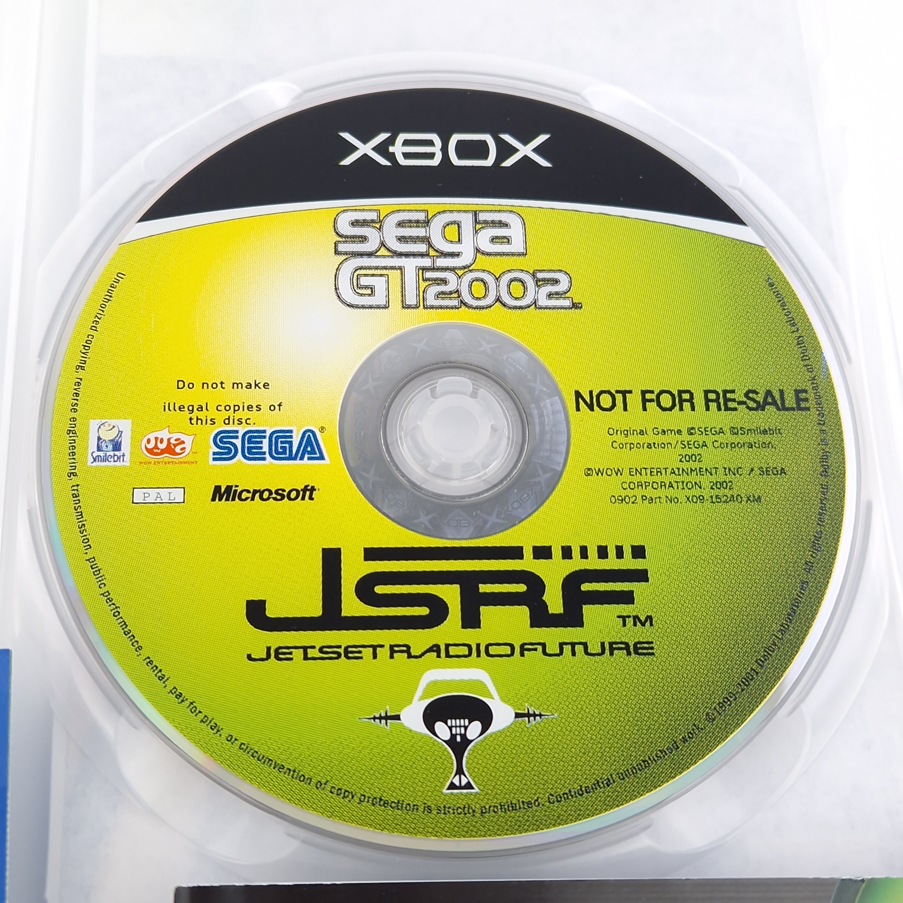 Xbox Classic Spiel – Jetset Radio Future (CD Not for Resale)