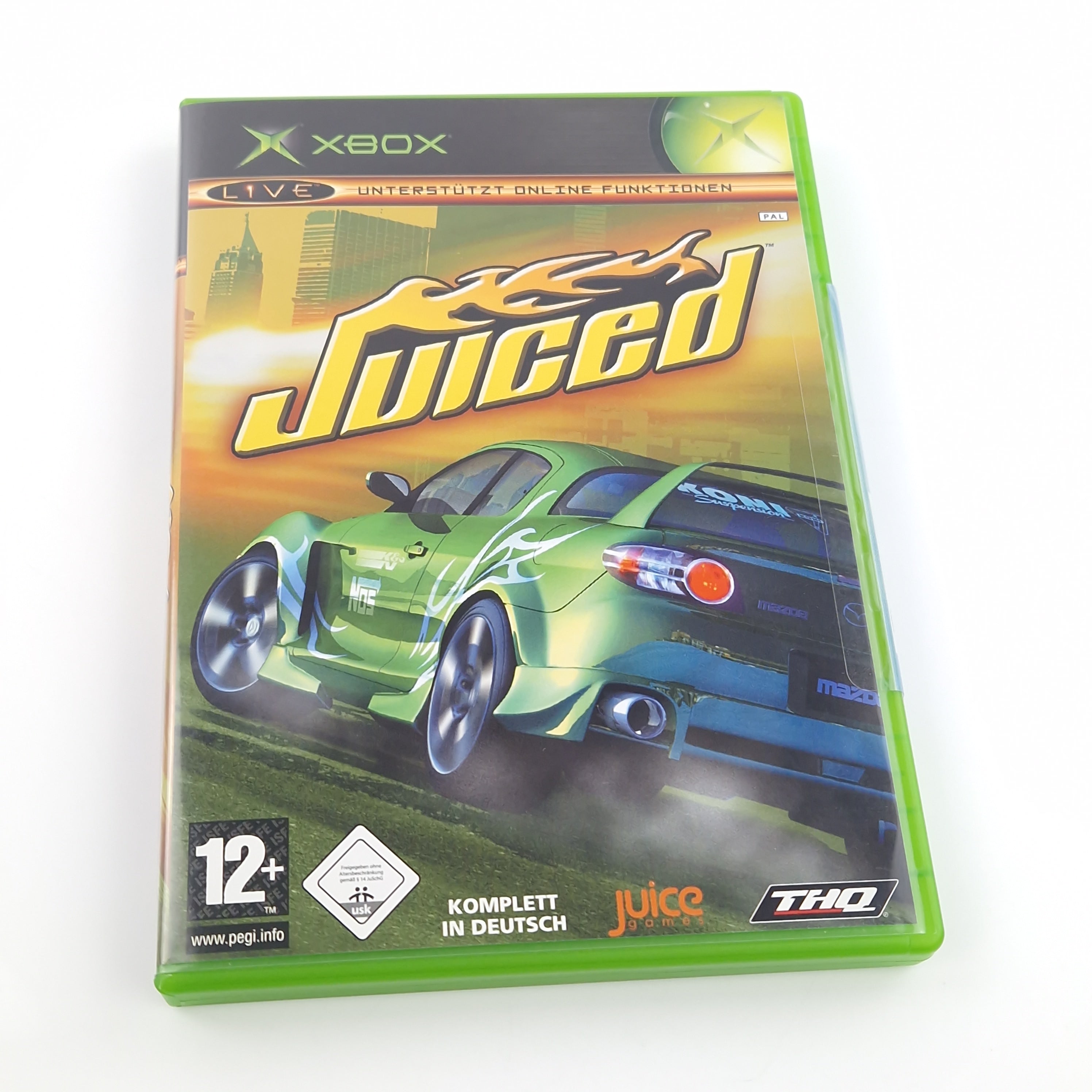 Xbox Classic Spiel – Juiced (OVP CD Anleitung)