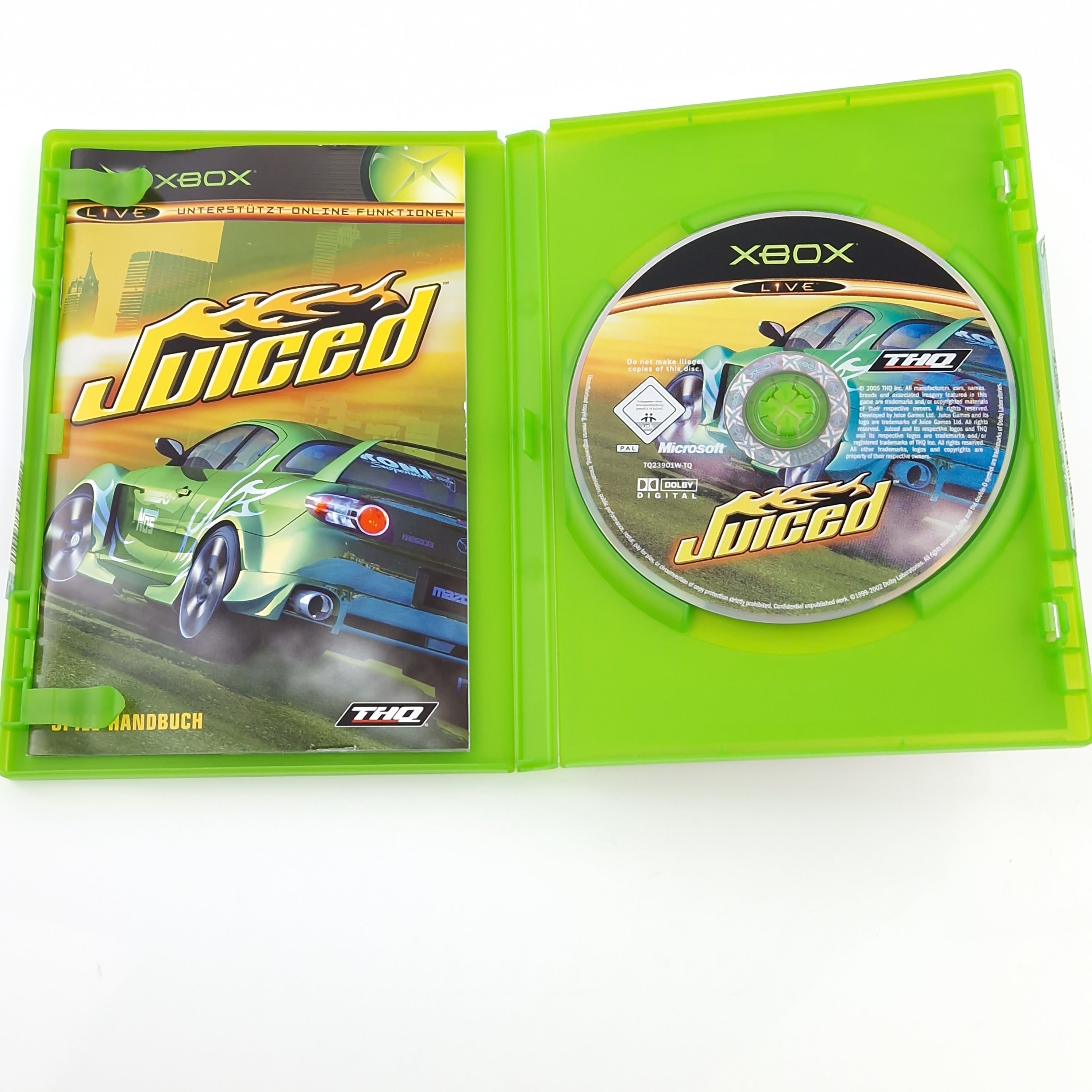 Xbox Classic Spiel – Juiced (OVP CD Anleitung)