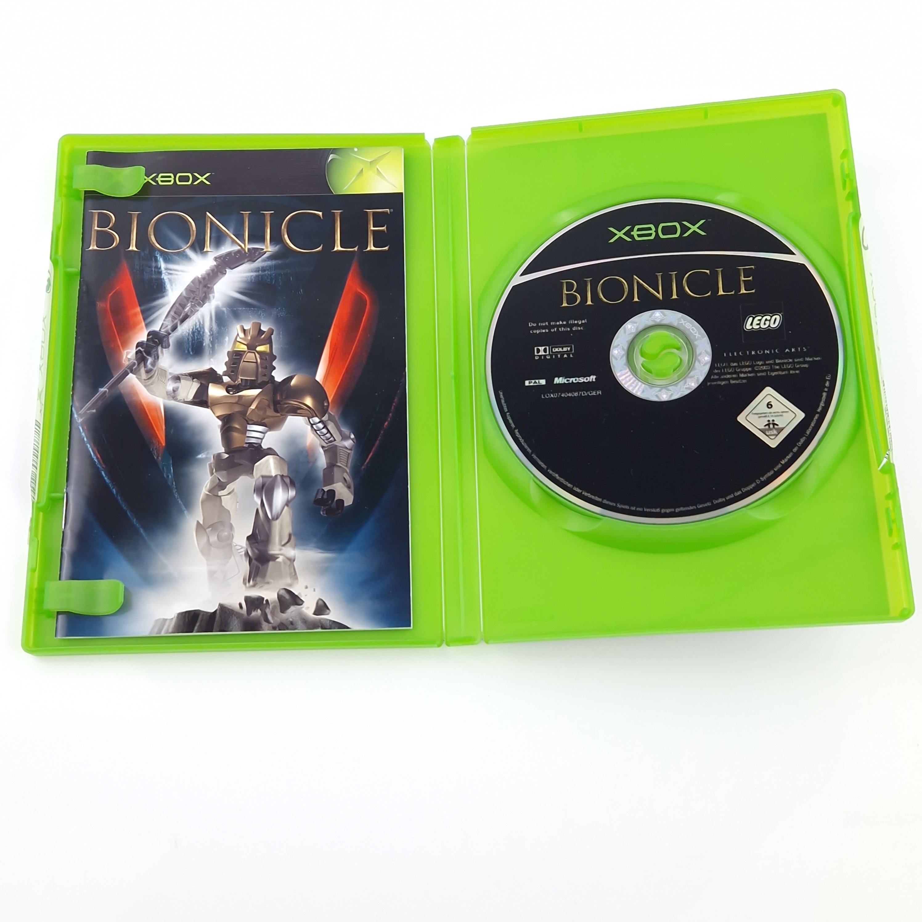 Xbox Classic Spiel – Lego Bionicle (OVP PAL)