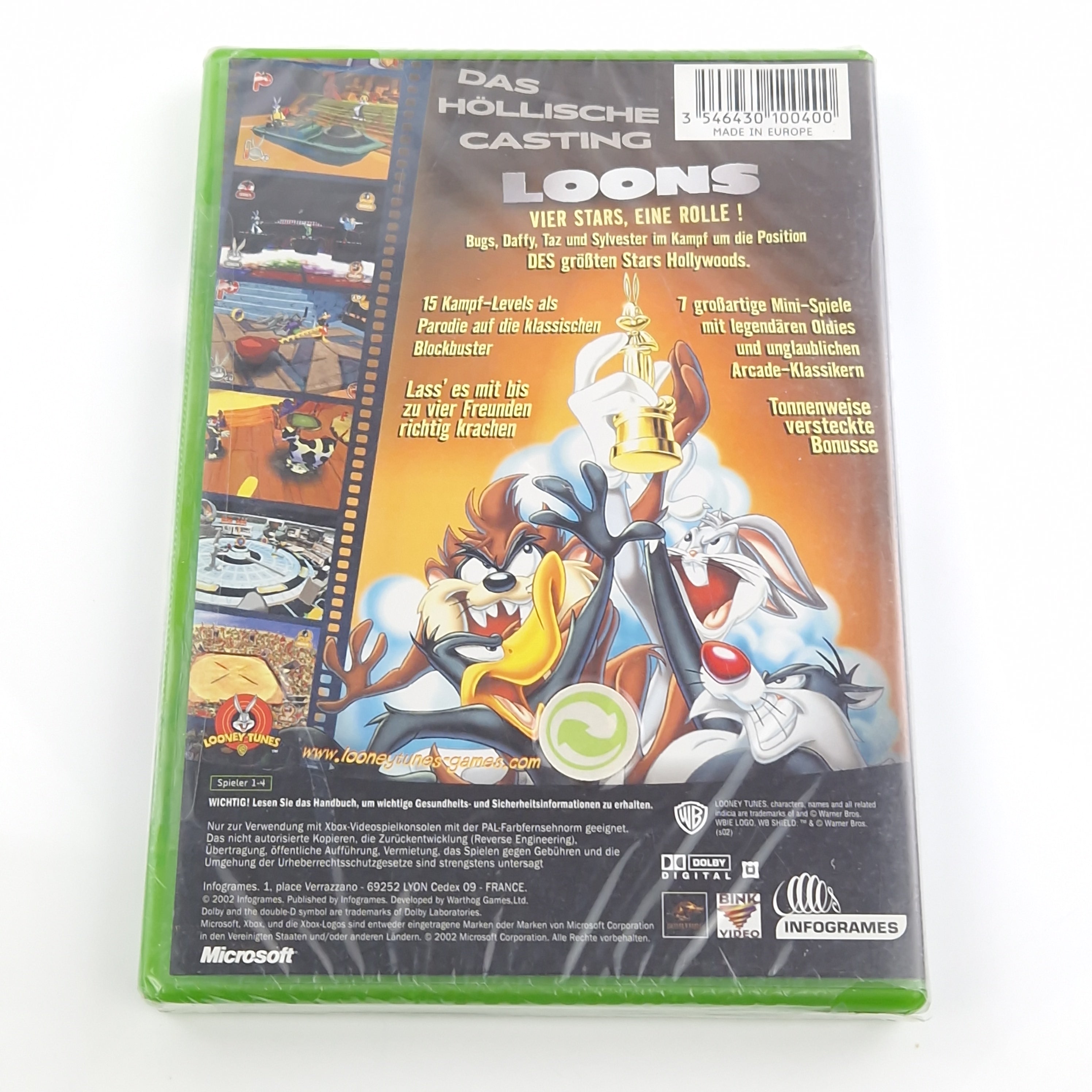 Xbox Classic Spiel – Loons Das Höllische Casting Neu OVP