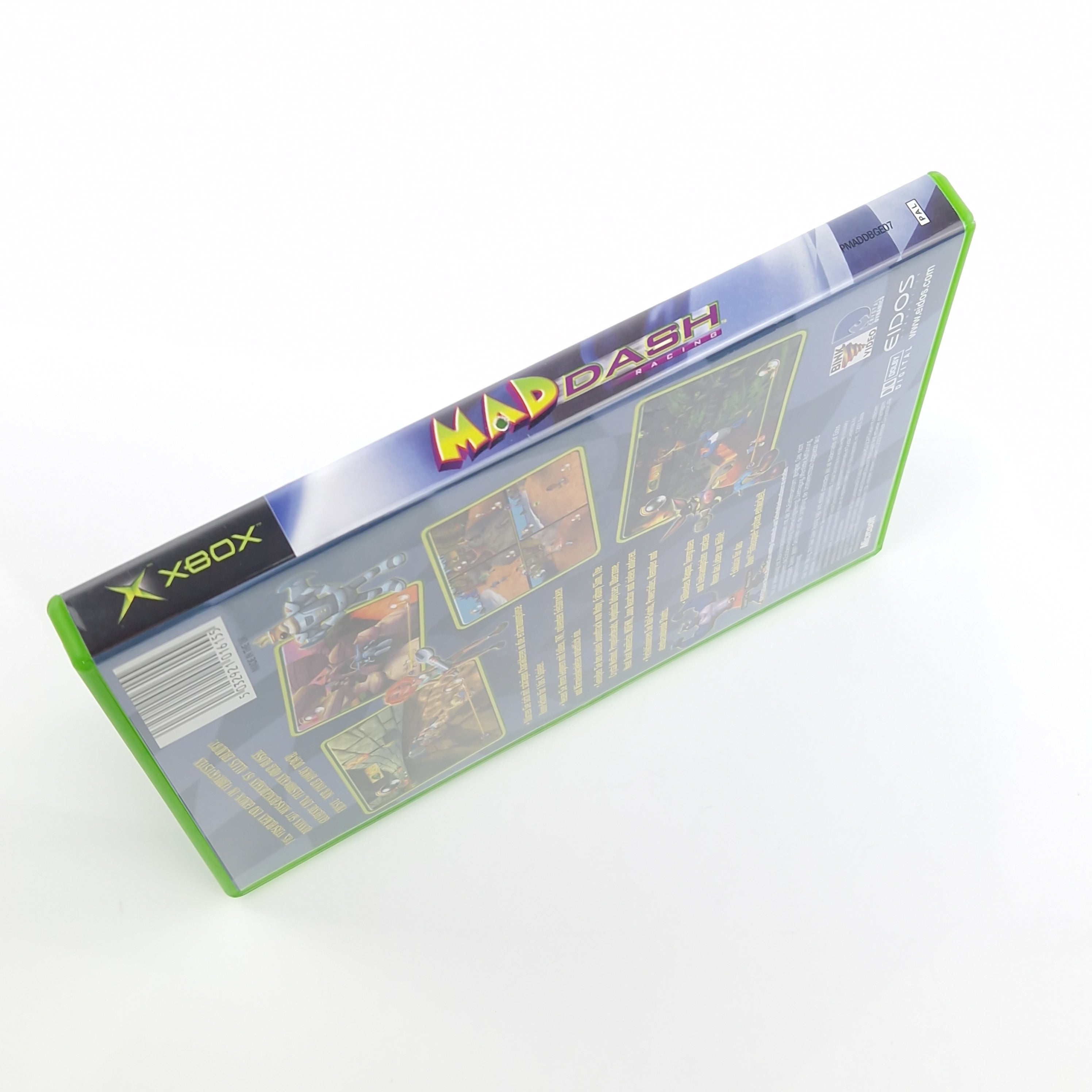 Xbox Classic Spiel – Mad Dash Racing CD Anleitung OVP PAL