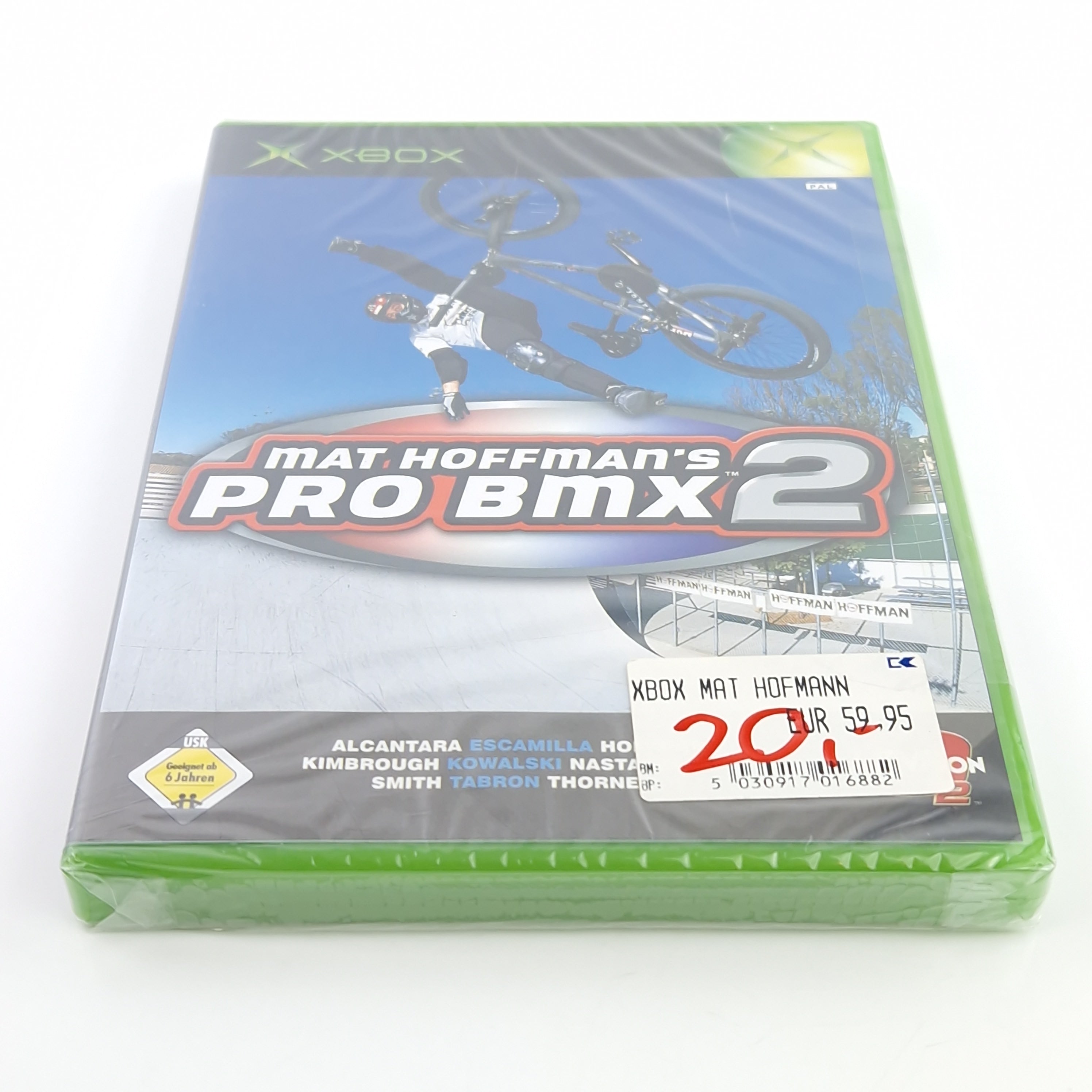 Xbox Classic Spiel – Mat Hoffmans Pro BMX 2 original versiegelt