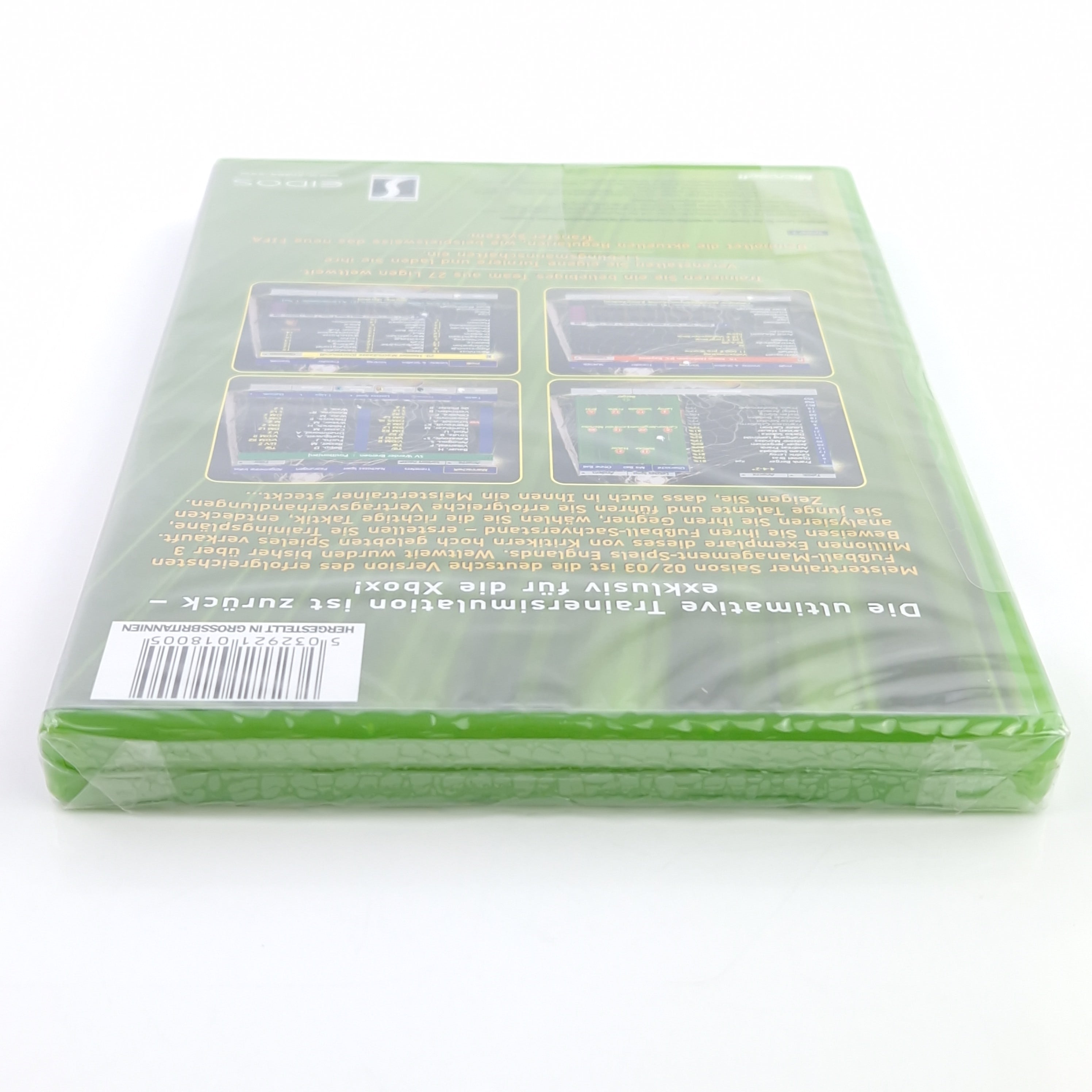 Xbox Classic Spiel – Meister Trainer Championship Manager Neu